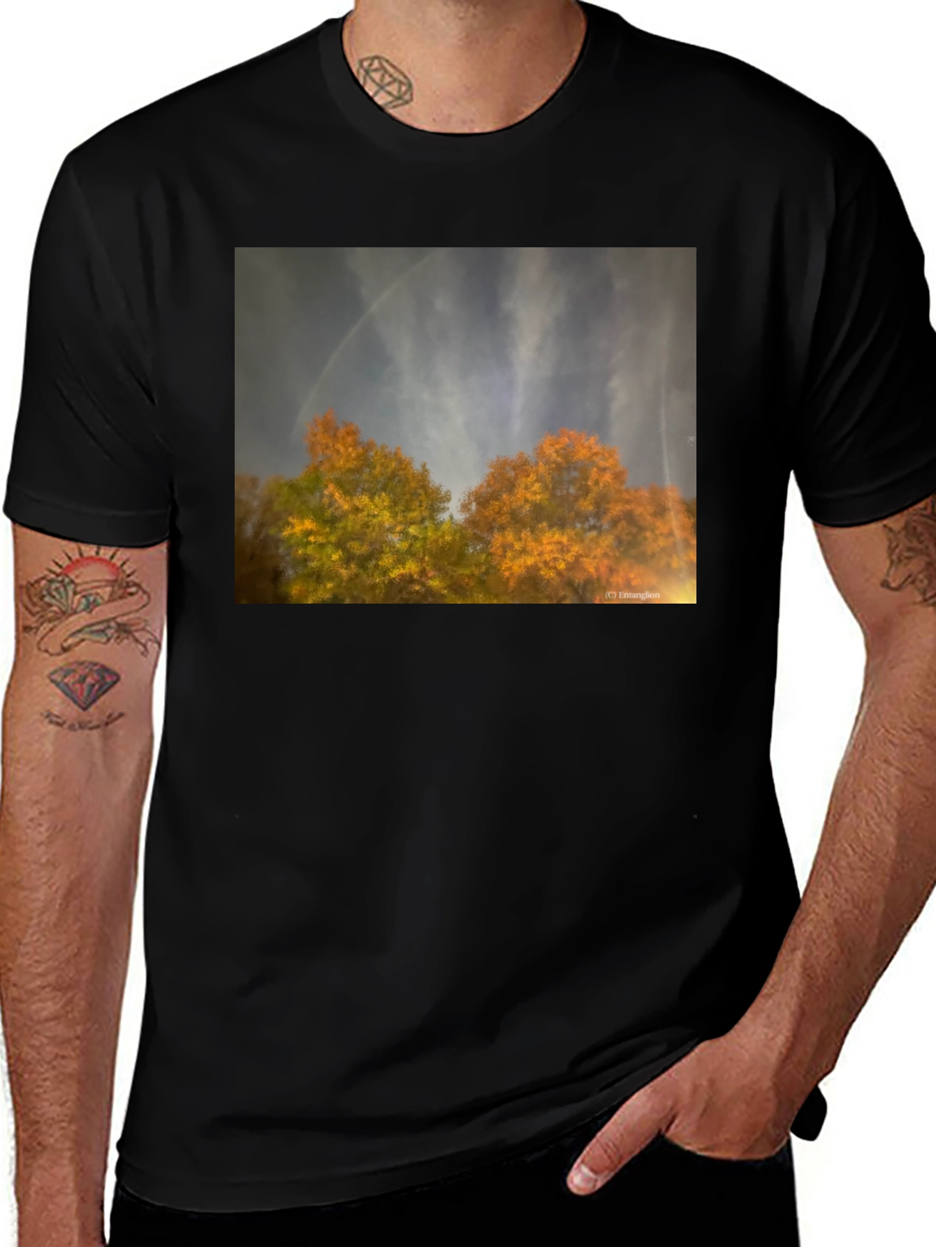 Variant 16 of Fall Trees Graphic Tee