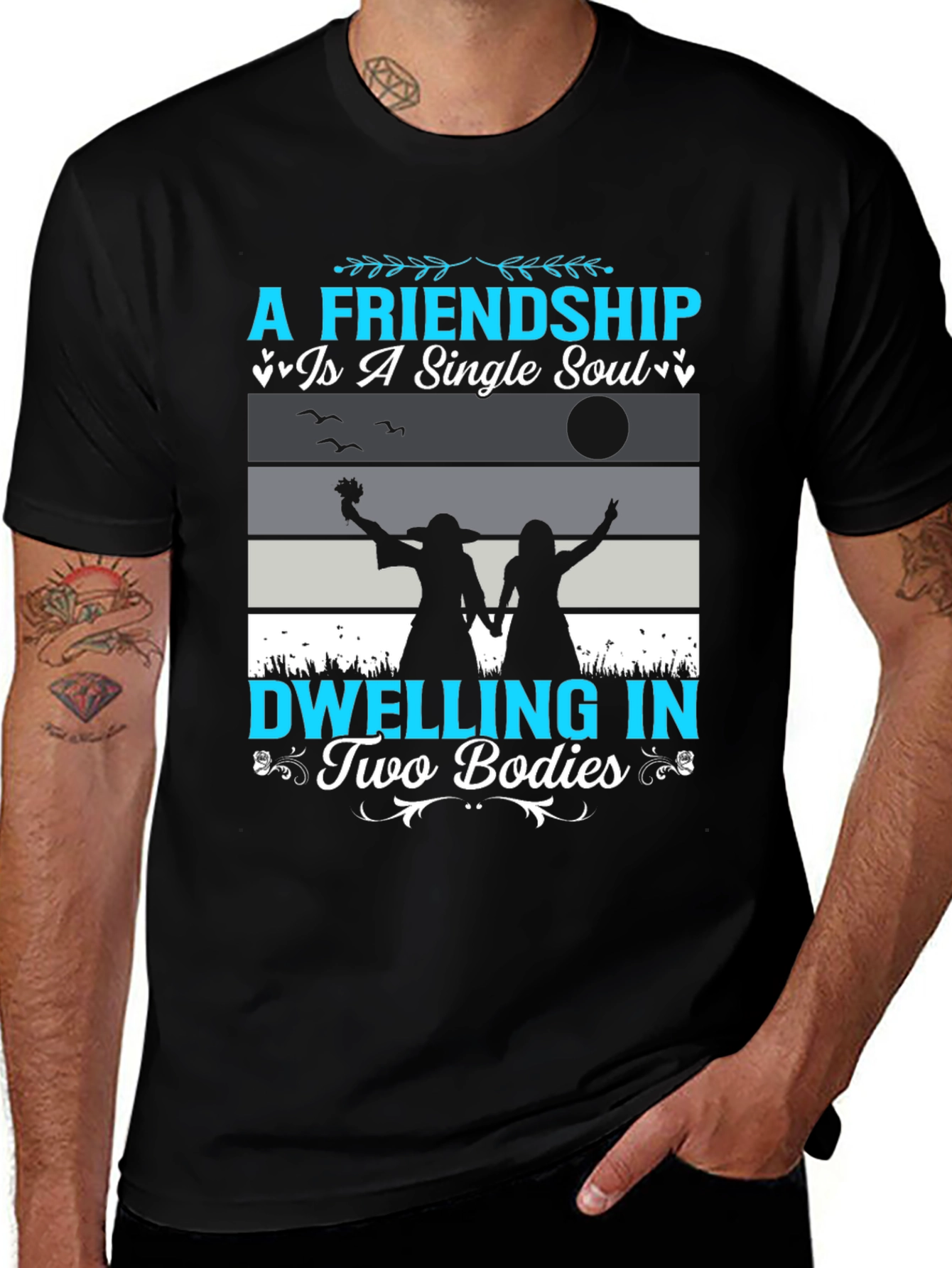 Variant 26 of Friendship Soul Bodies T-Shirt