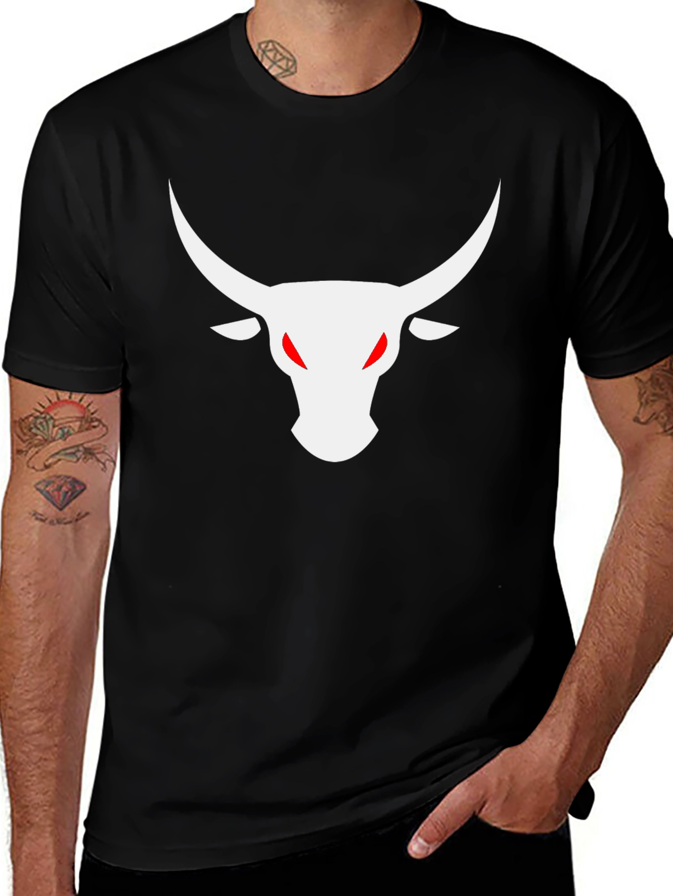Bull Graphic T-Shirt - Bold & Stylish