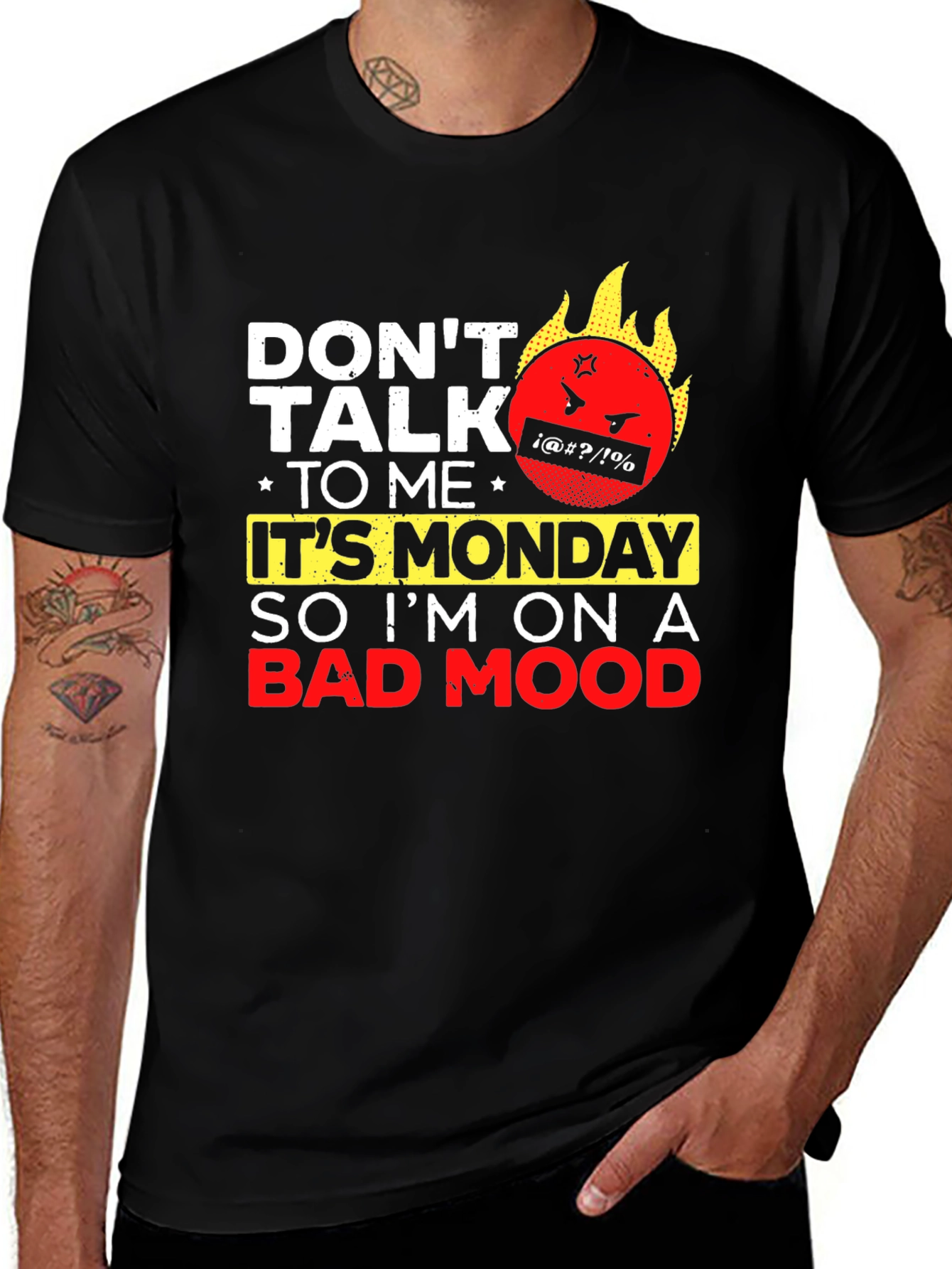 Don't Talk to Me It's Monday Graphic Tee