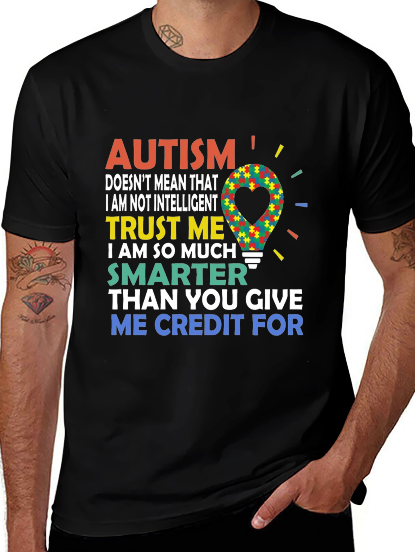 Variant 11 of Autism Awareness T-Shirt - Trust Me