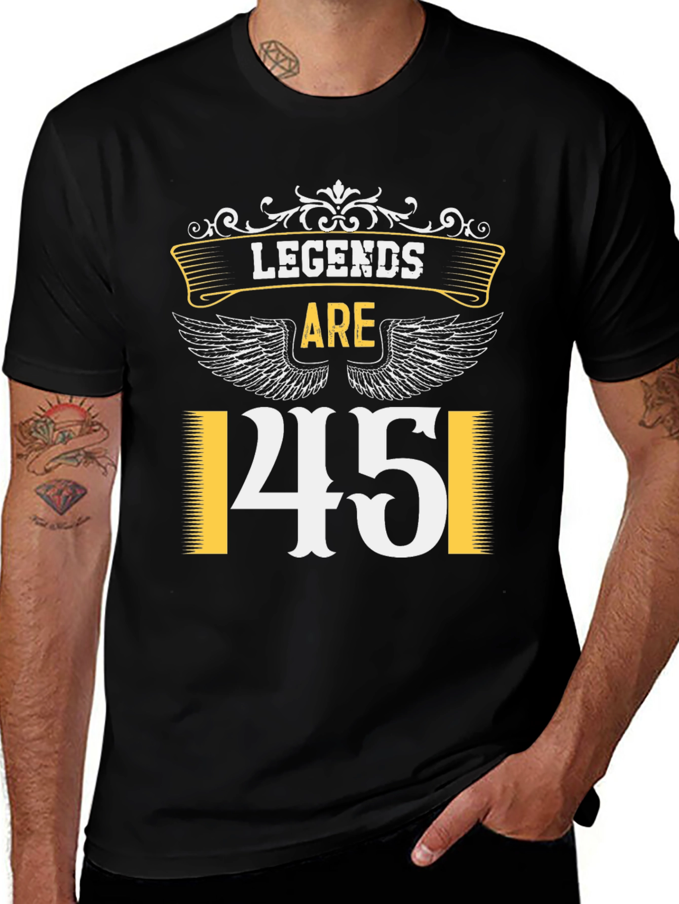 Variant 20 of Legends Are 45 T-Shirt