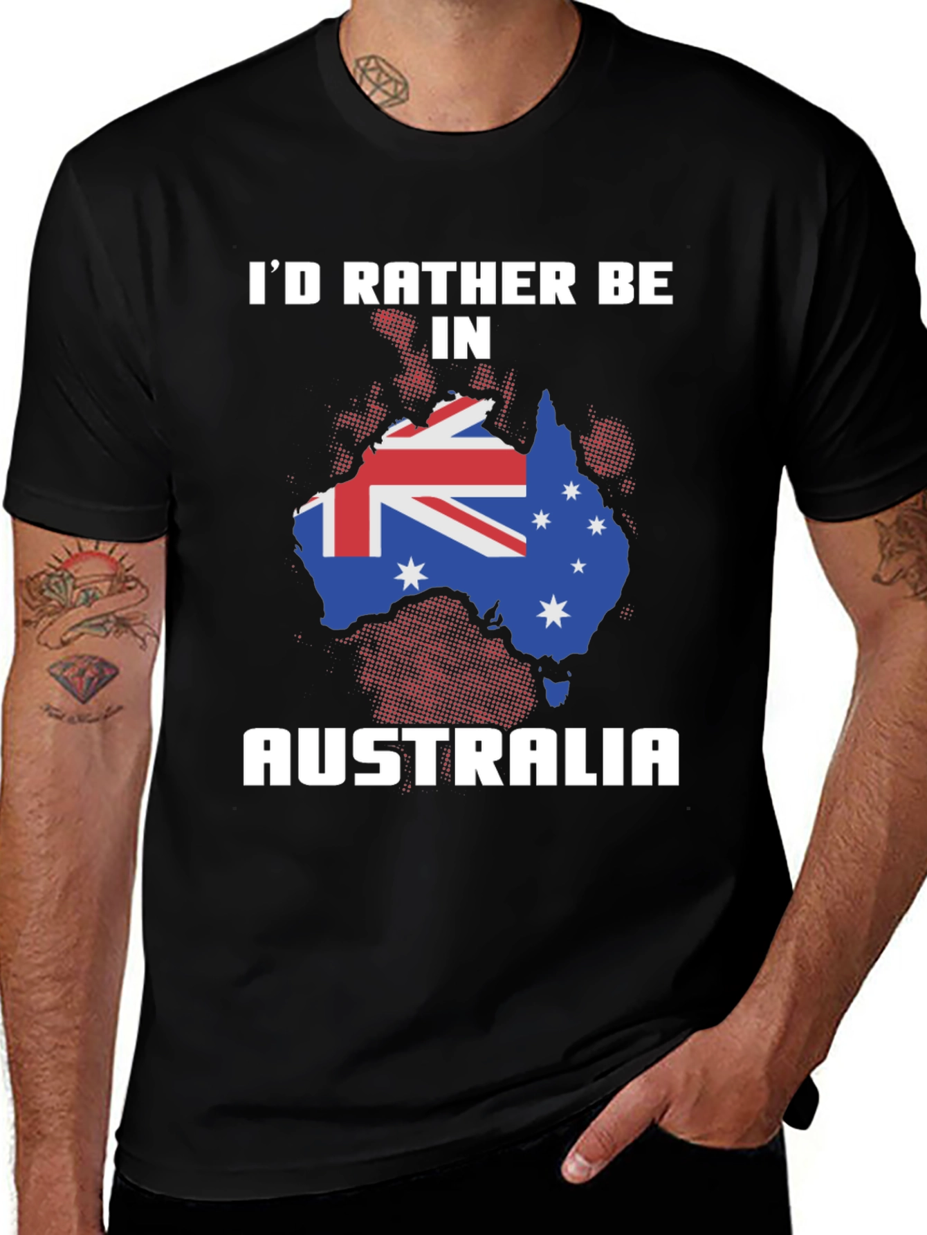 I'd Rather Be in Australia T-Shirt