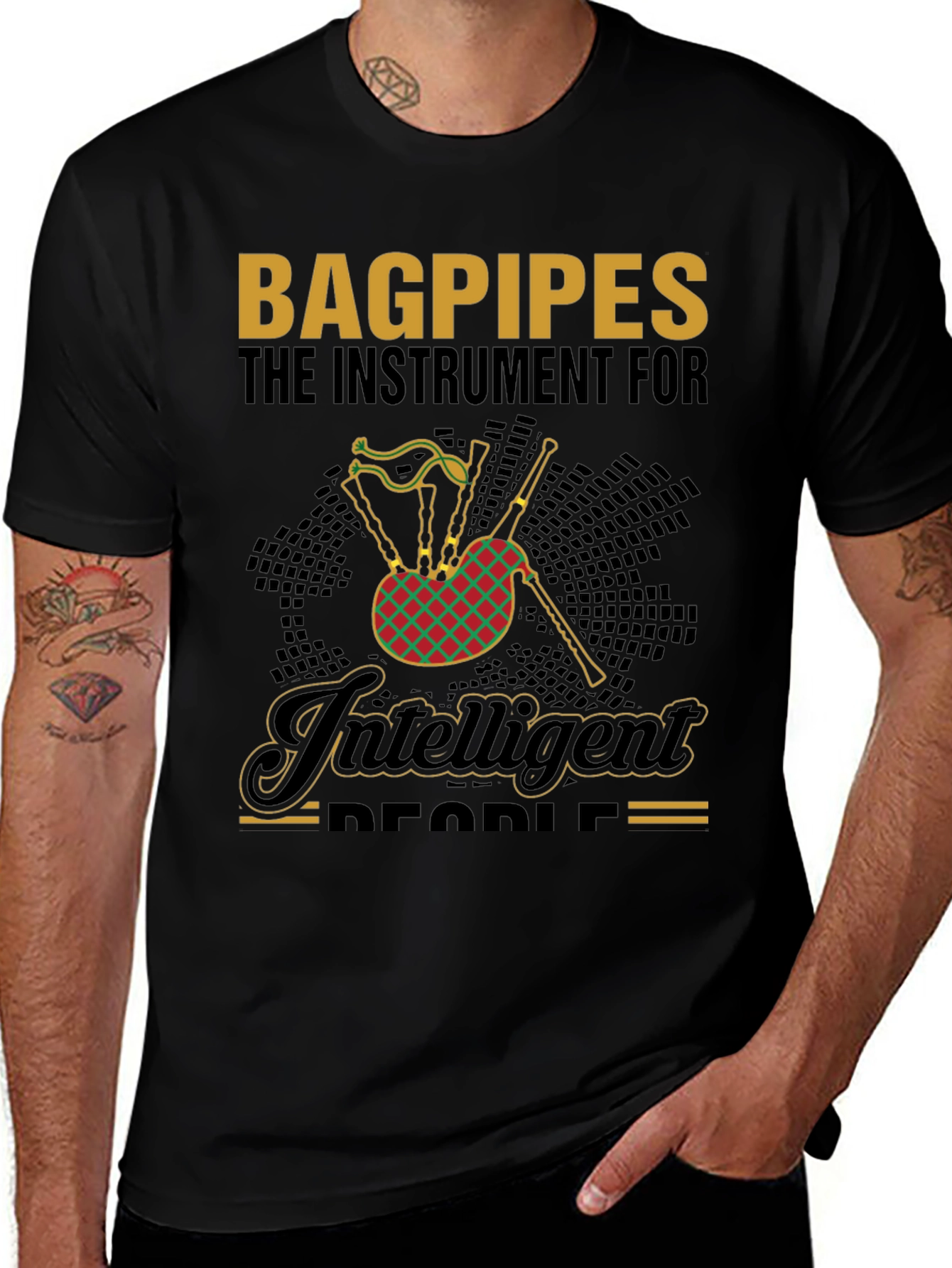 Variant 11 of Bagpipes for Intelligent People T-Shirt