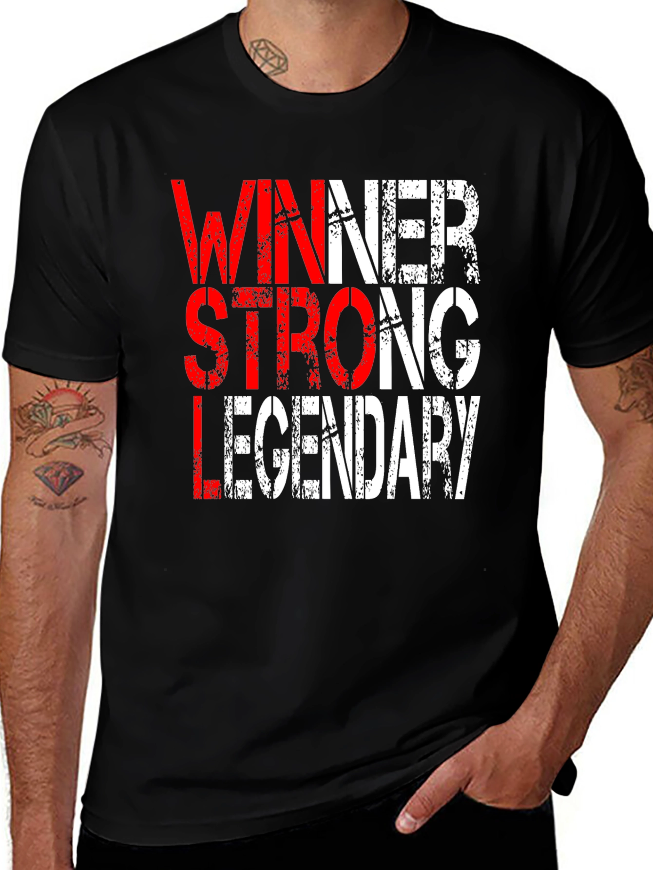 Variant 18 of Winner Strong Legendary Graphic Tee