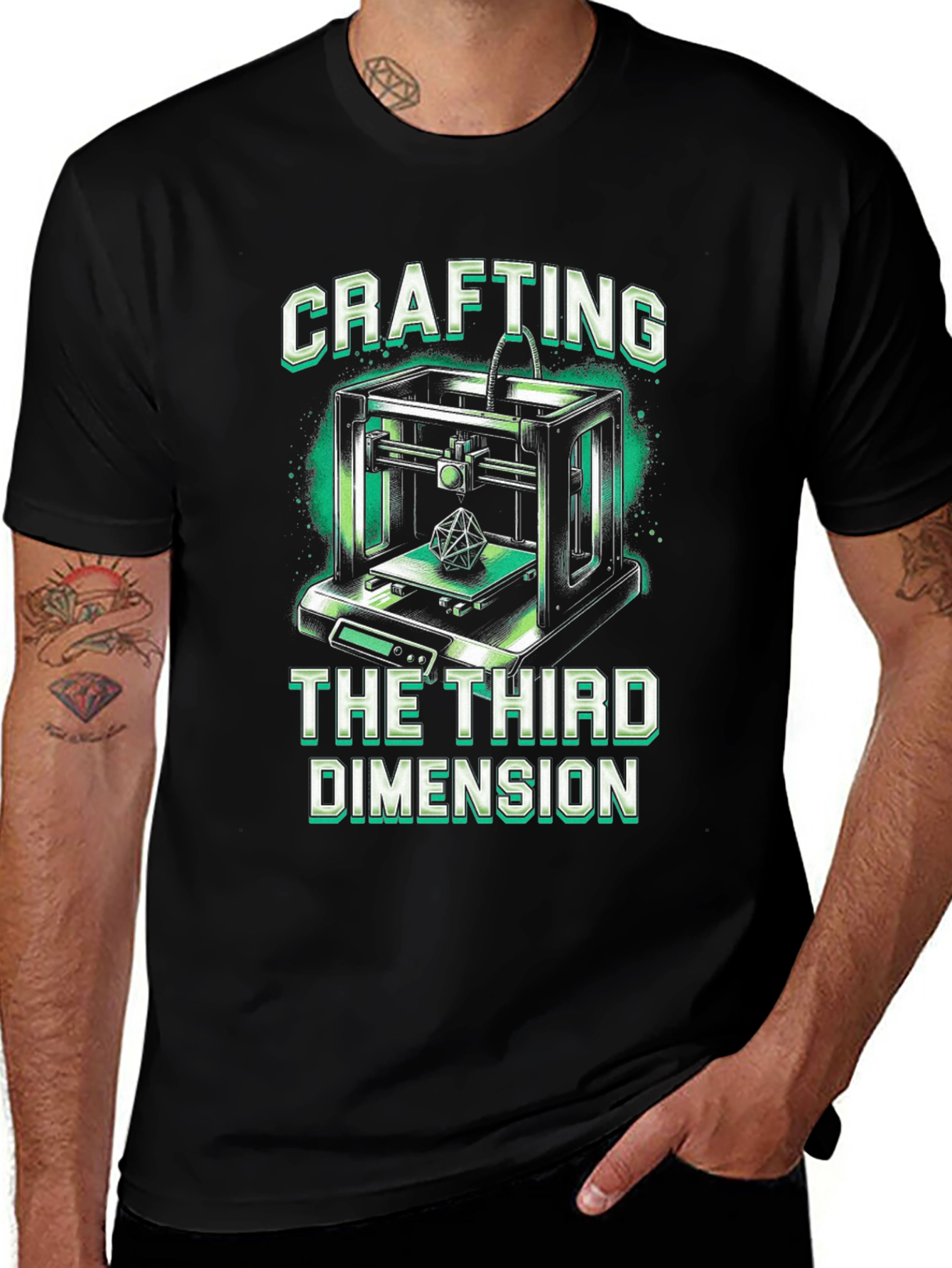 Variant 25 of 3D Printing T-Shirt: Crafting the Third Dimension