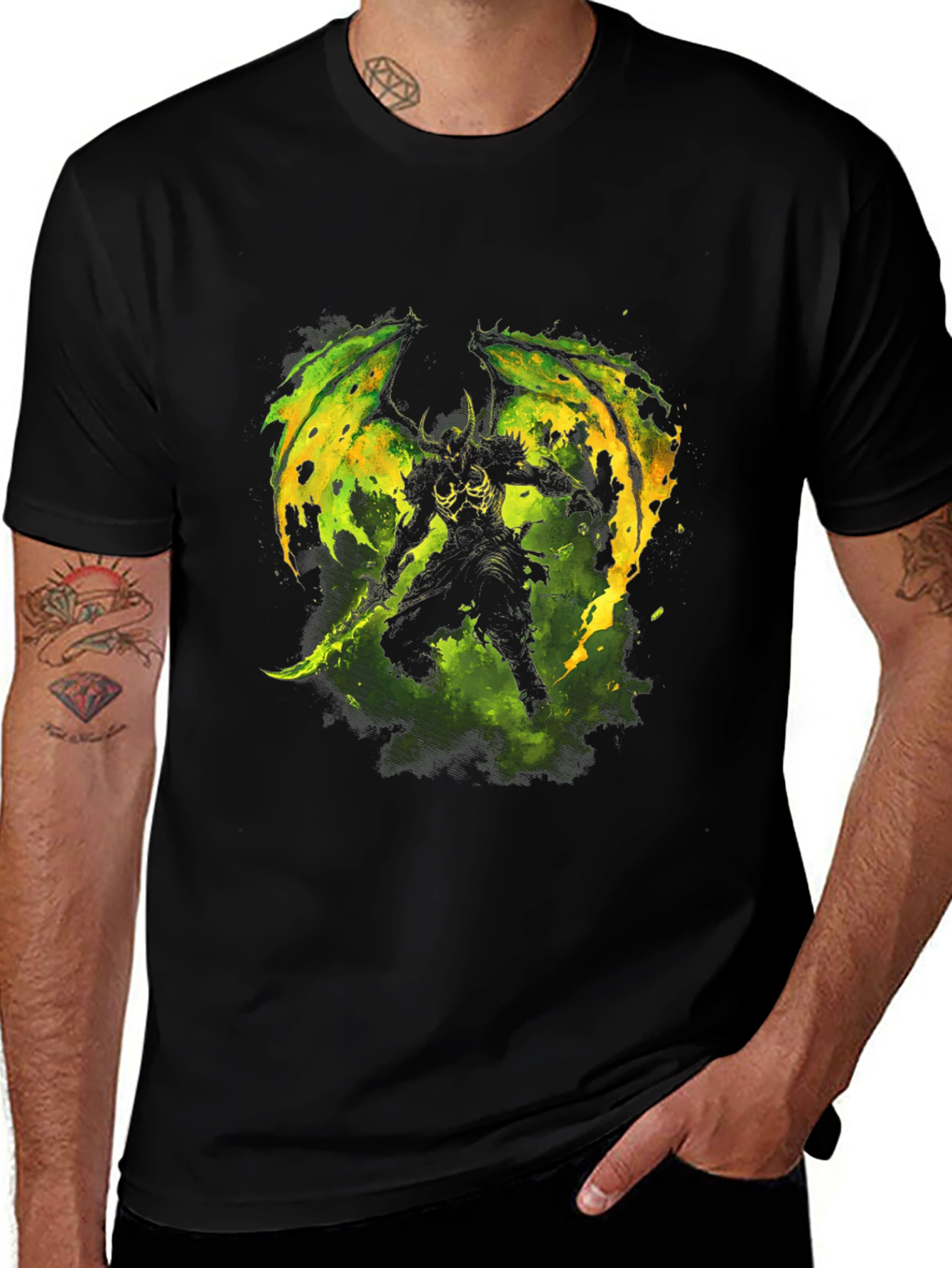 Illidan Stormrage T-Shirt - World of Warcraft Graphic Tee