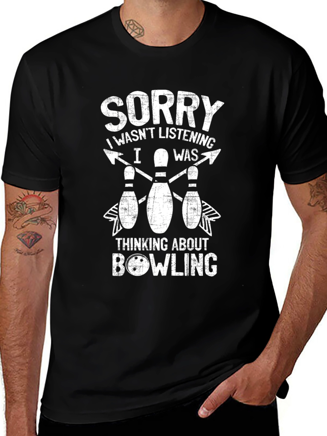 Sorry Bowling T-Shirt - Funny Bowler Gift