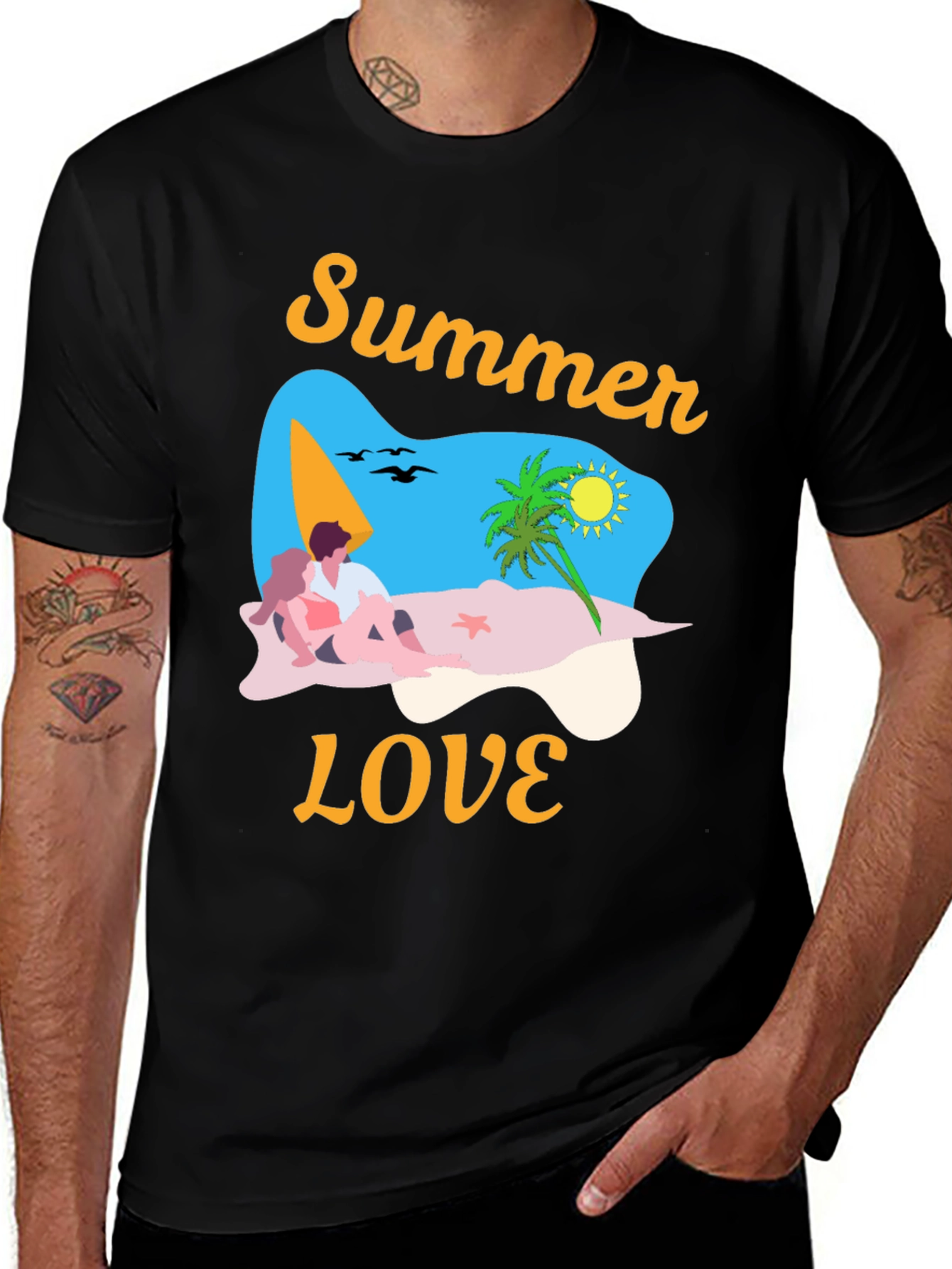 Variant 14 of Summer Love Graphic Tee