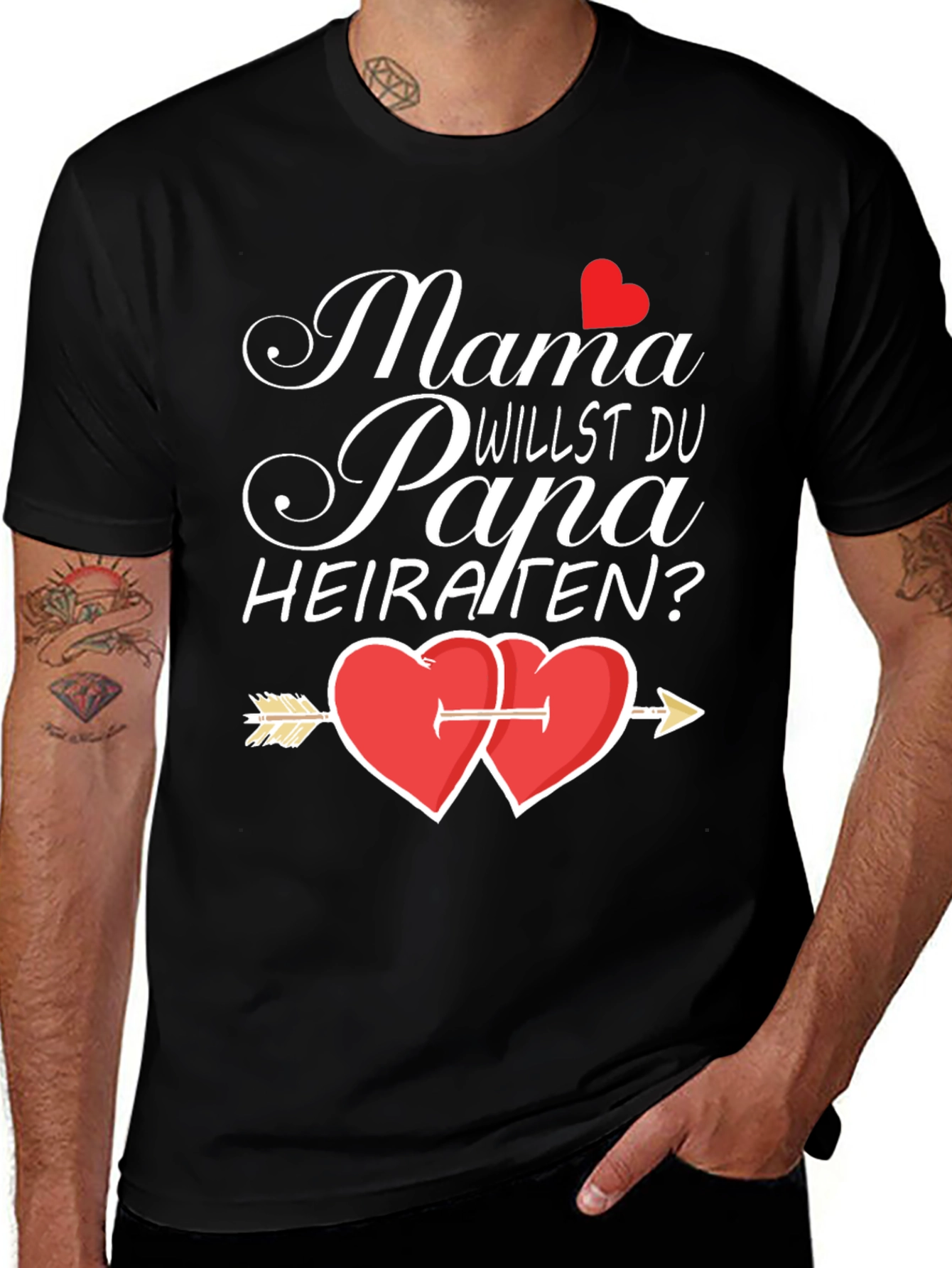 Variant 27 of Mama Willst Du Papa Heiraten? T-Shirt