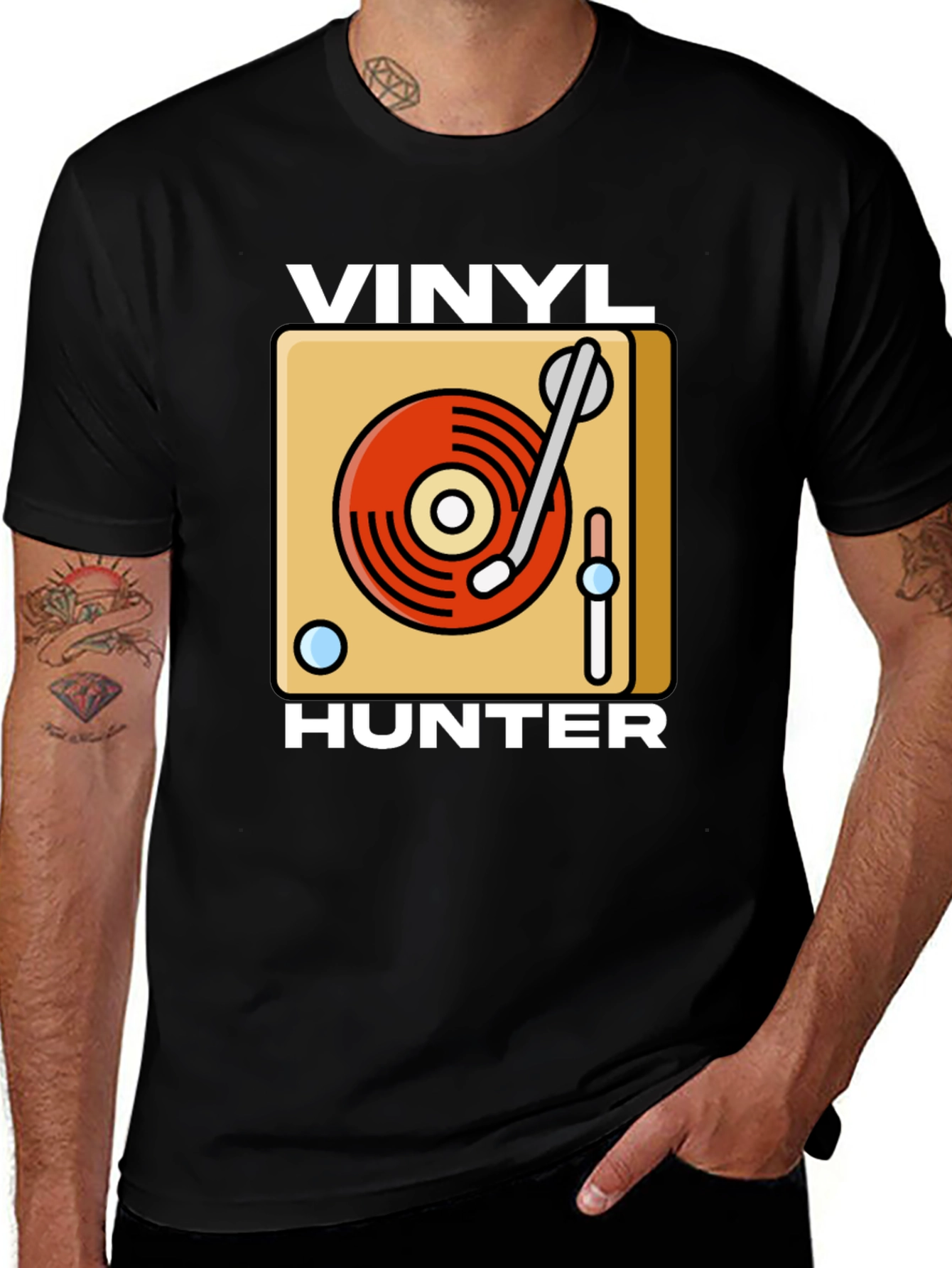 Variant 24 of Vinyl Hunter Graphic Tee
