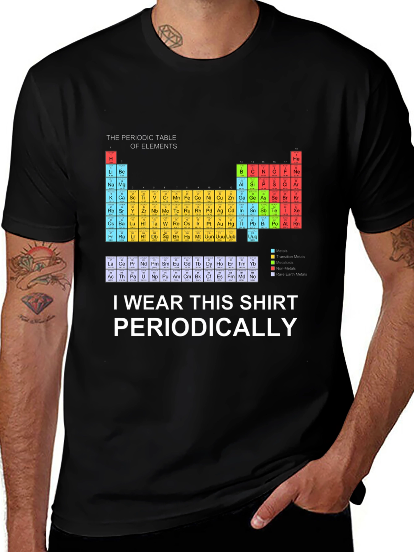 Periodic Table T-Shirt - Chemistry Humor