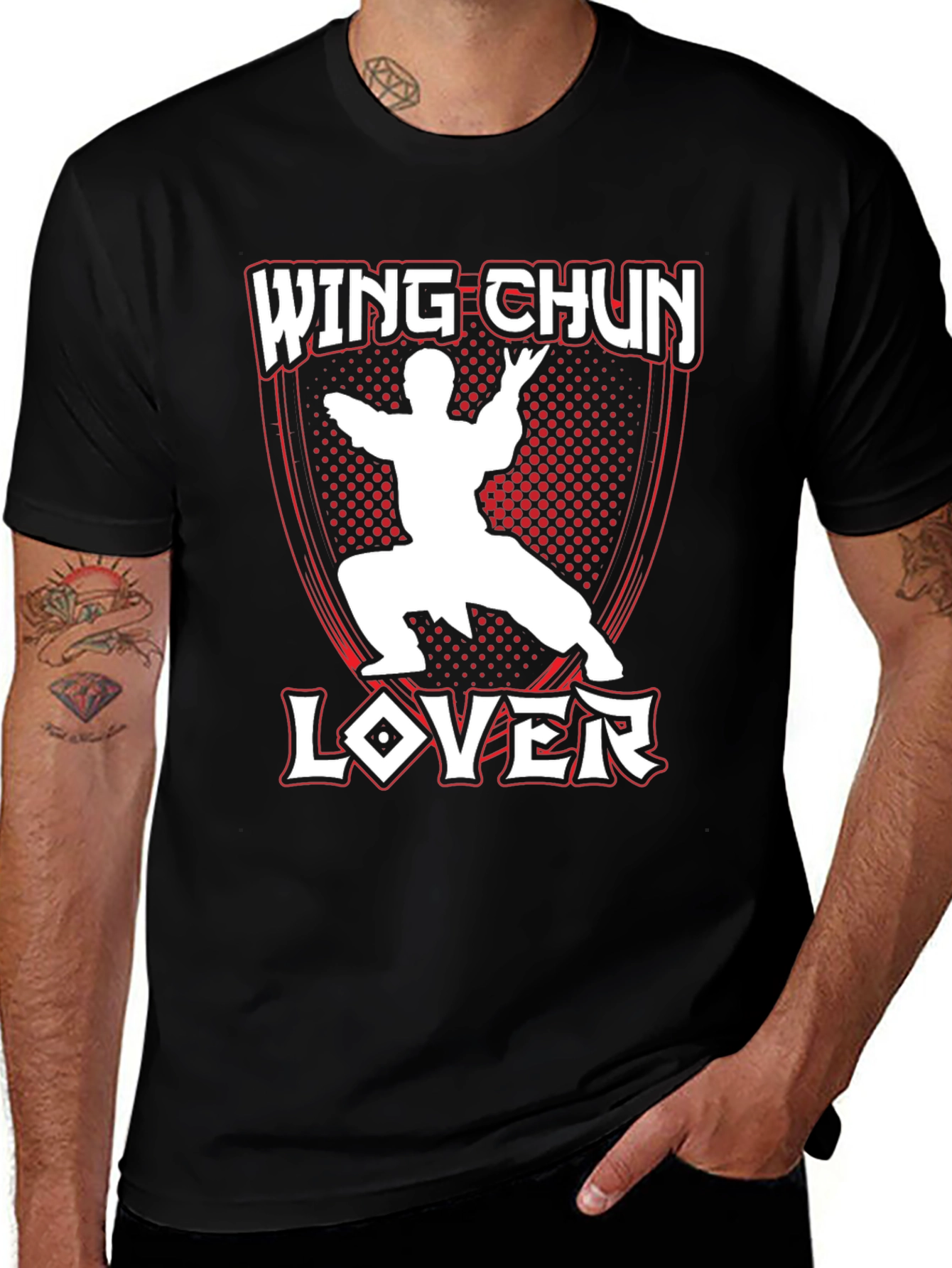 Wing Chun Lover T-Shirt - Martial Arts Graphic Tee