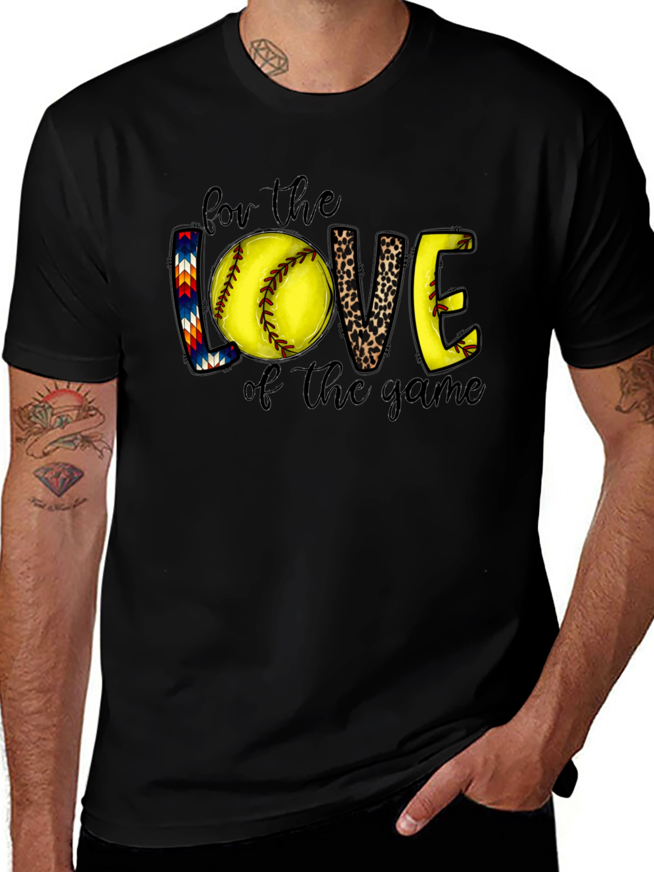 Variant 5 of For the Love of the Game T-Shirt