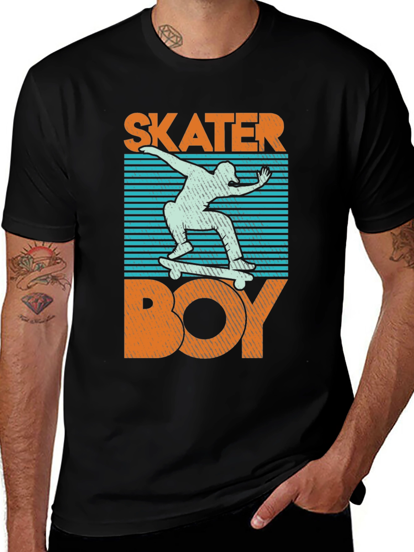 Variant 8 of Skater Boy Graphic T-Shirt