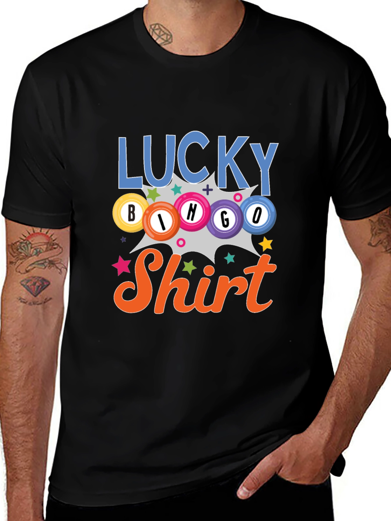 Lucky Bingo Shirt - Fun Graphic Tee
