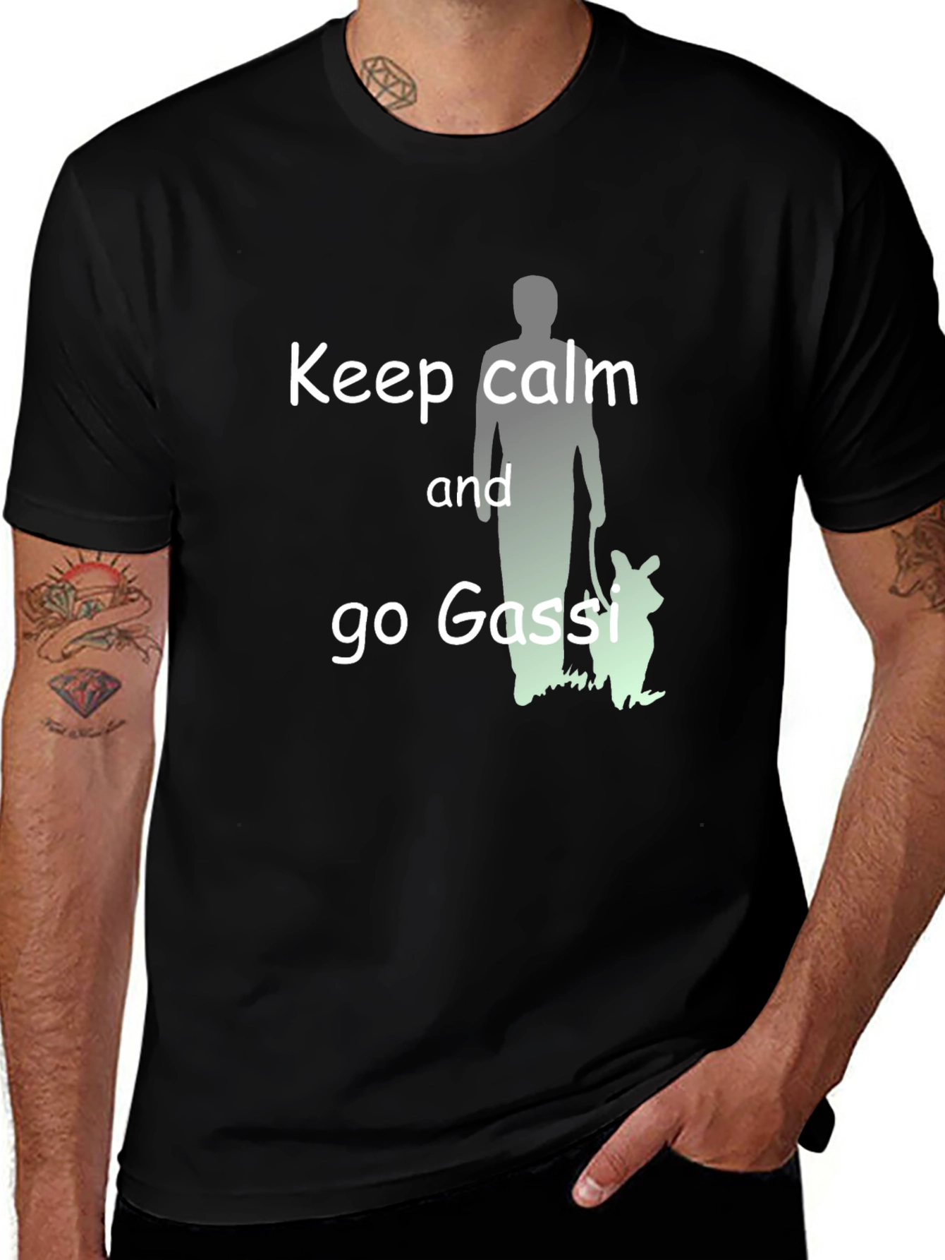 Variant 15 of Keep Calm and Go Gassi T-Shirt