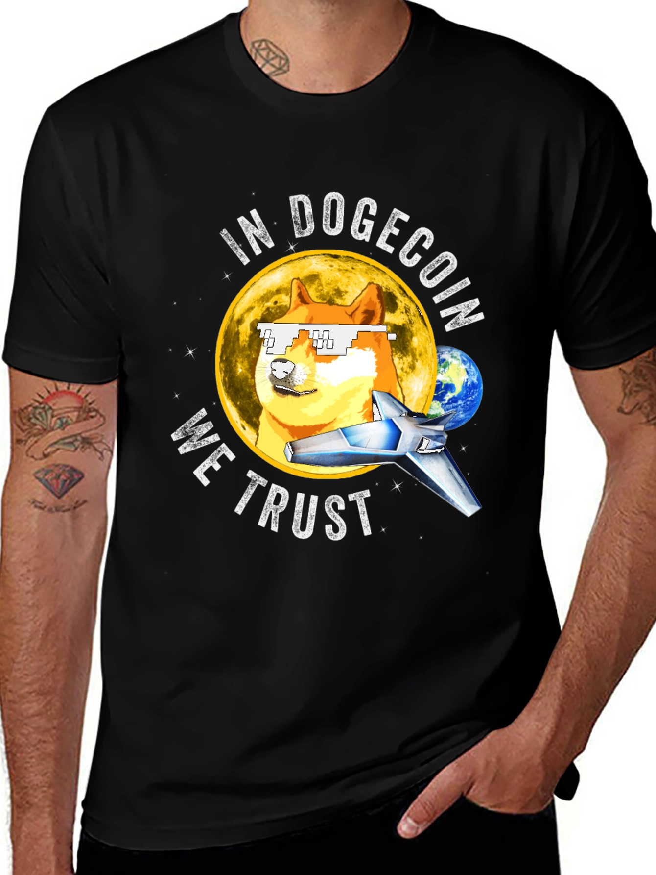 Variant 11 of Dogecoin Trust T-Shirt - Crypto Meme Tee
