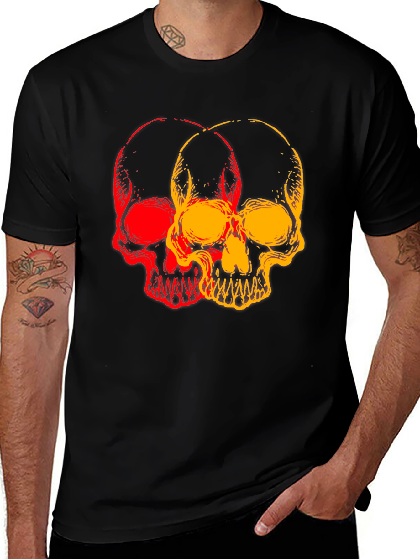 Variant 28 of Skull Graphic T-Shirt - Bold Design