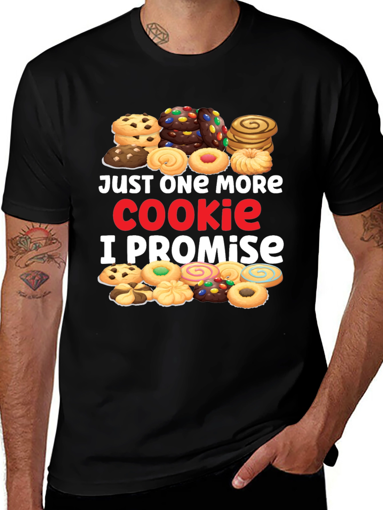 Variant 25 of Just One More Cookie T-Shirt