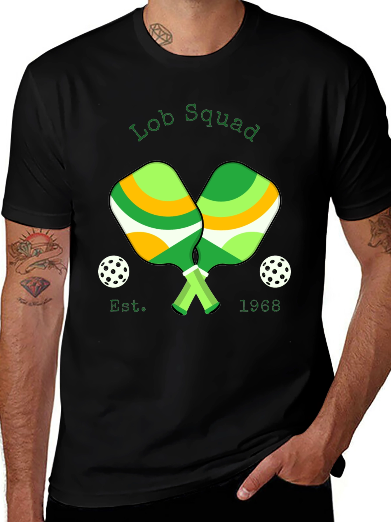Variant 28 of Lob Squad Pickleball T-Shirt - Est. 1968