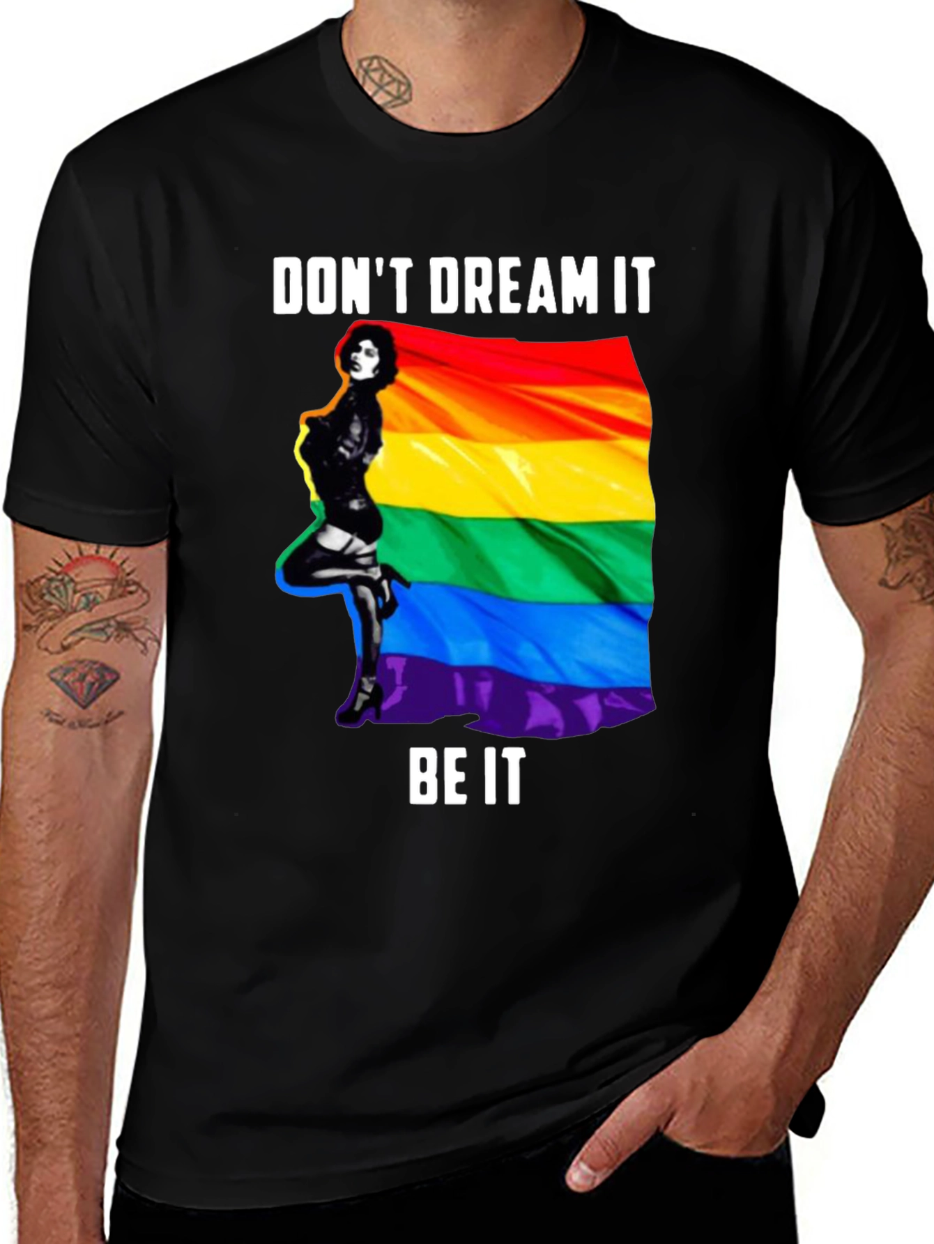 Variant 21 of Don't Dream It Be It Pride T-Shirt