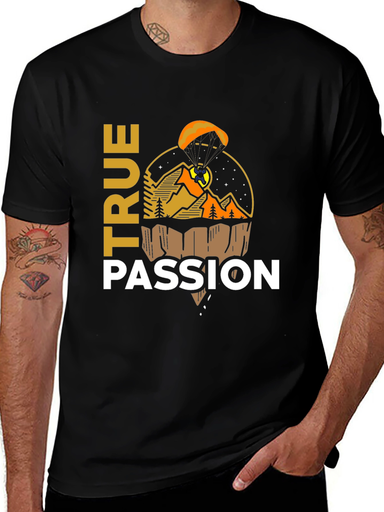Variant 7 of True Passion Paragliding T-Shirt