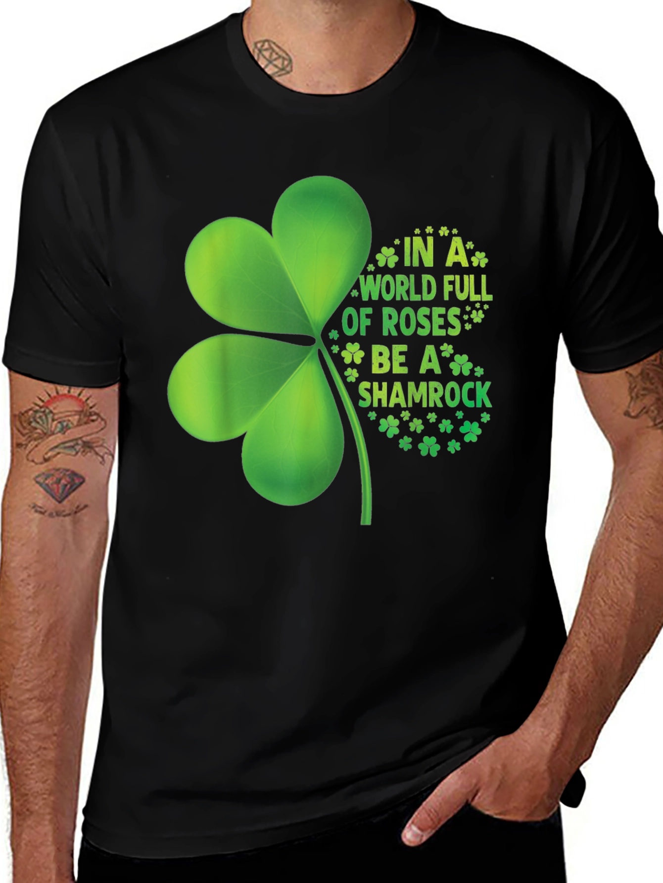 Shamrock Graphic Tee - St. Patrick's Day Shirt