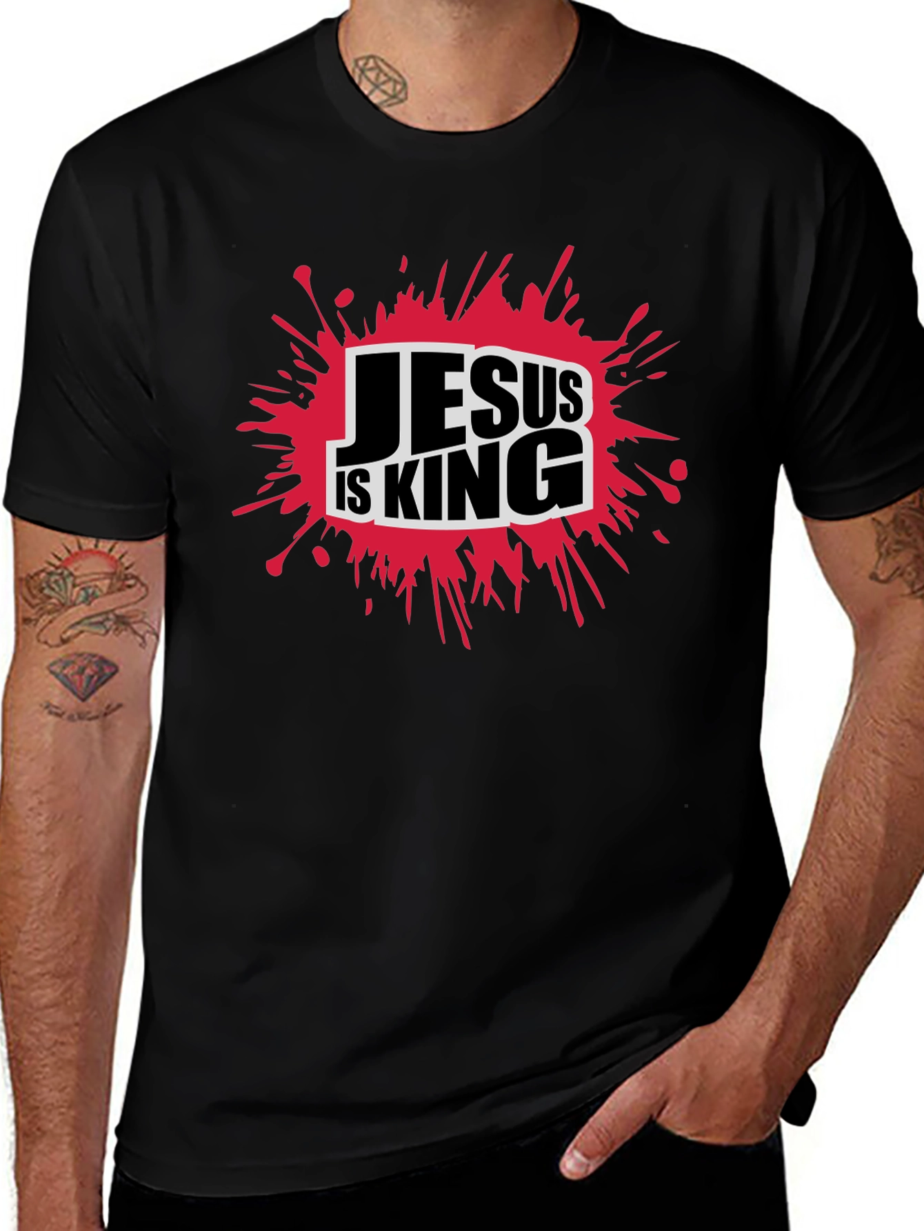 Variant 15 of Jesus is King Graphic T-Shirt