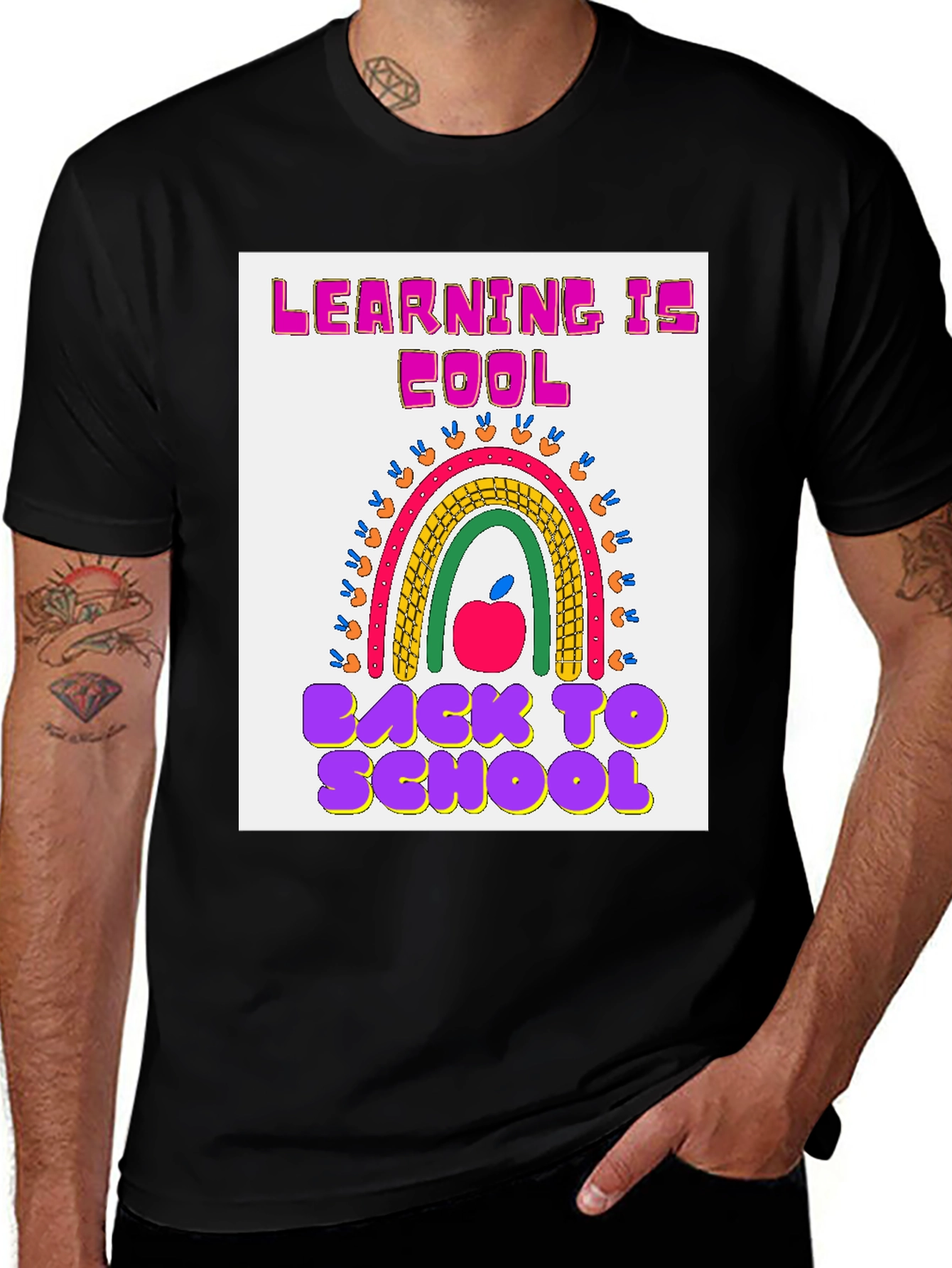 Variant 18 of Learning Is Cool Back To School T-Shirt