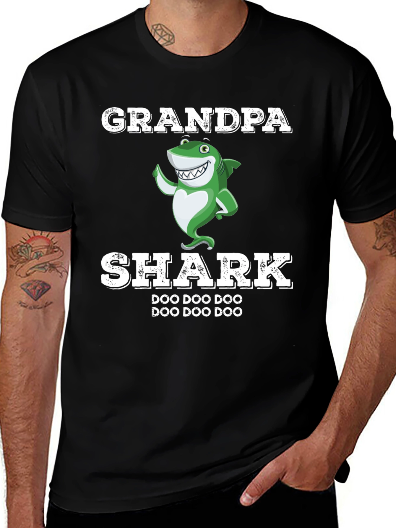 Variant 13 of Grandpa Shark Doo Doo T-Shirt