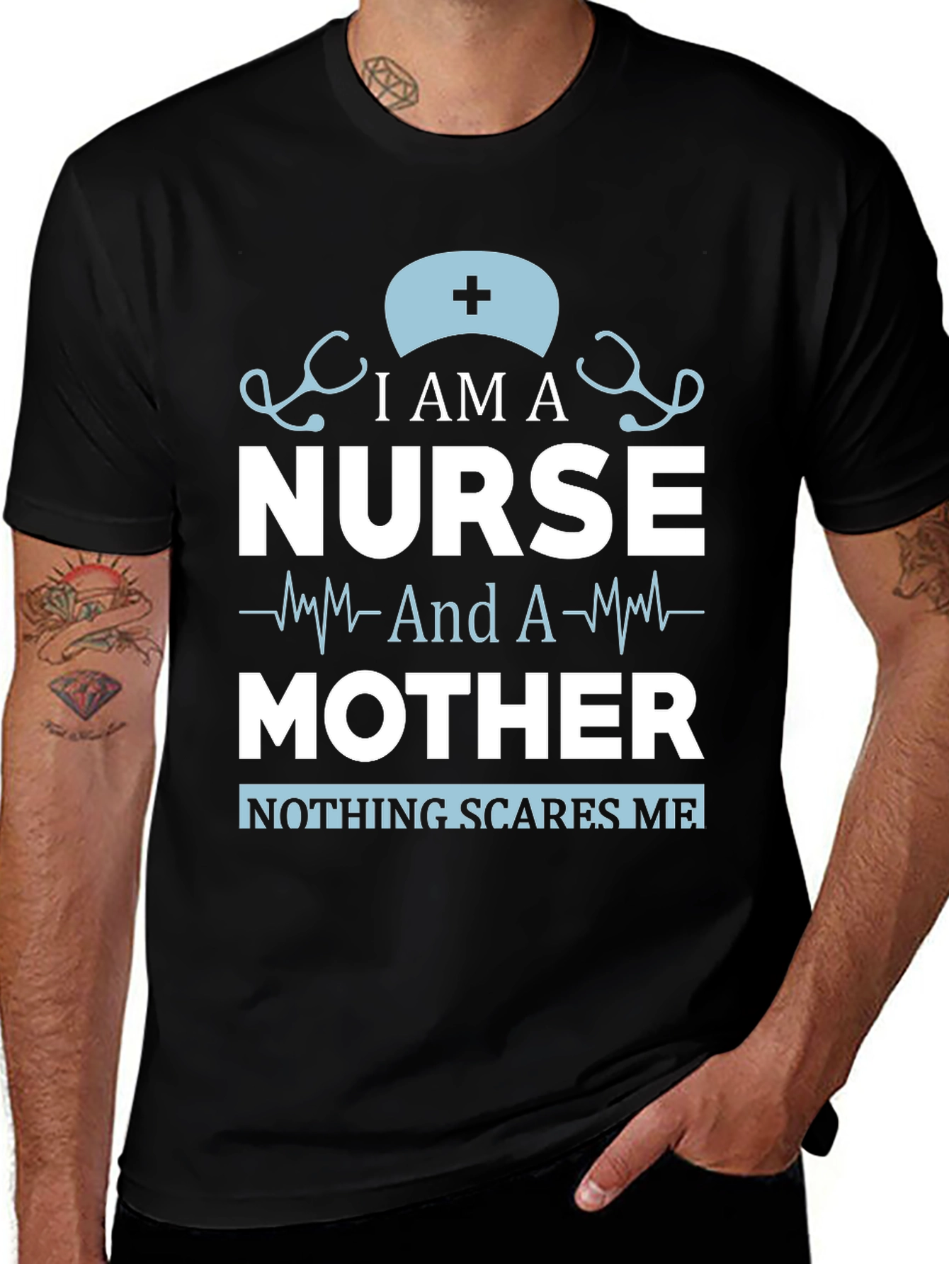 I am a Nurse and a Mother T-Shirt