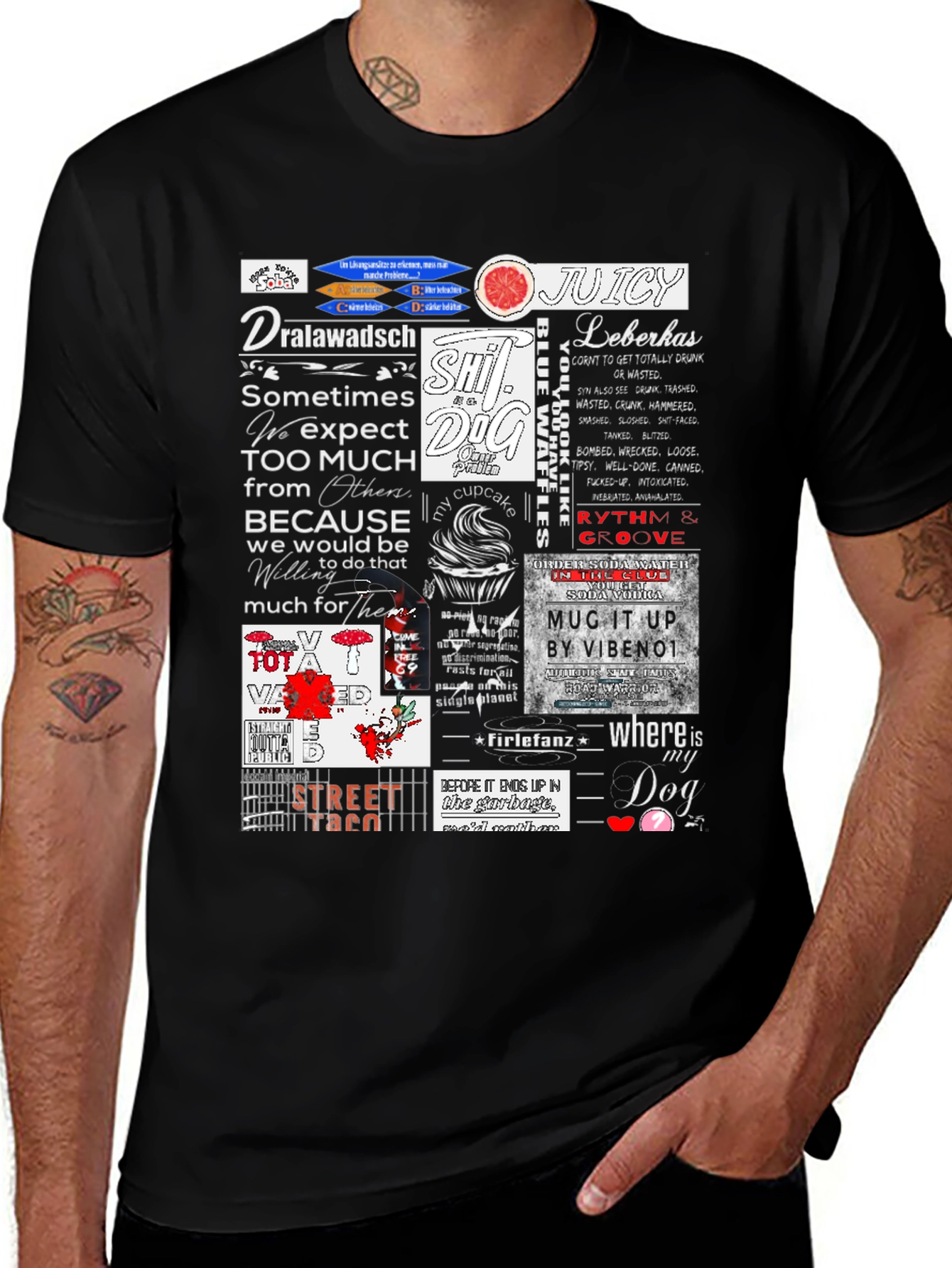 Variant 28 of Unique Graphic Print T-Shirt - Express Yourself