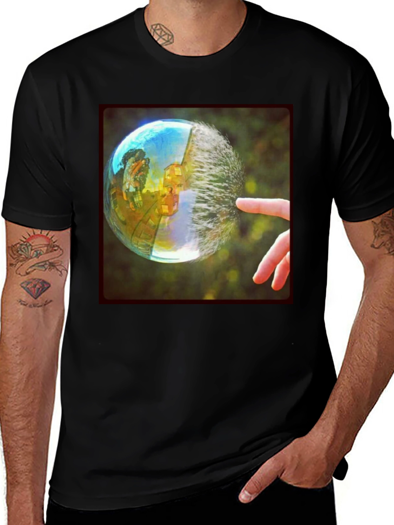 Variant 15 of Bubble Pop T-Shirt - Unique Graphic Tee