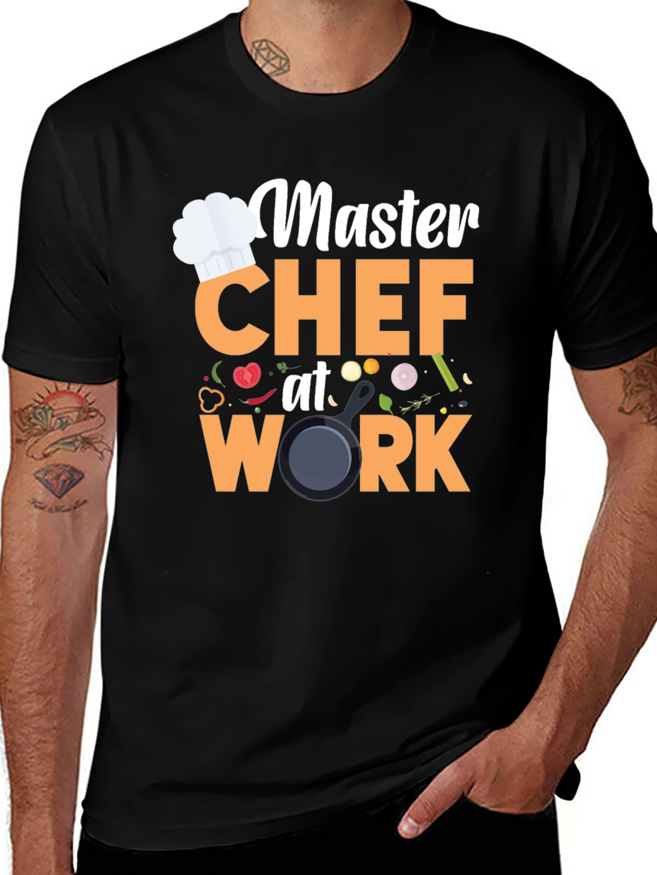Master Chef at Work Graphic T-Shirt