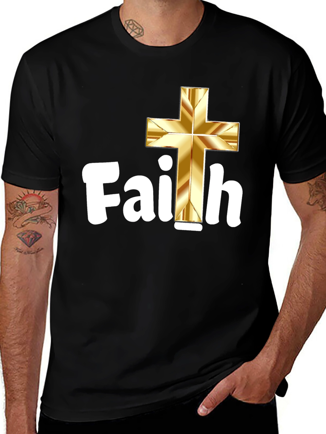 Variant 21 of Faith Graphic T-Shirt