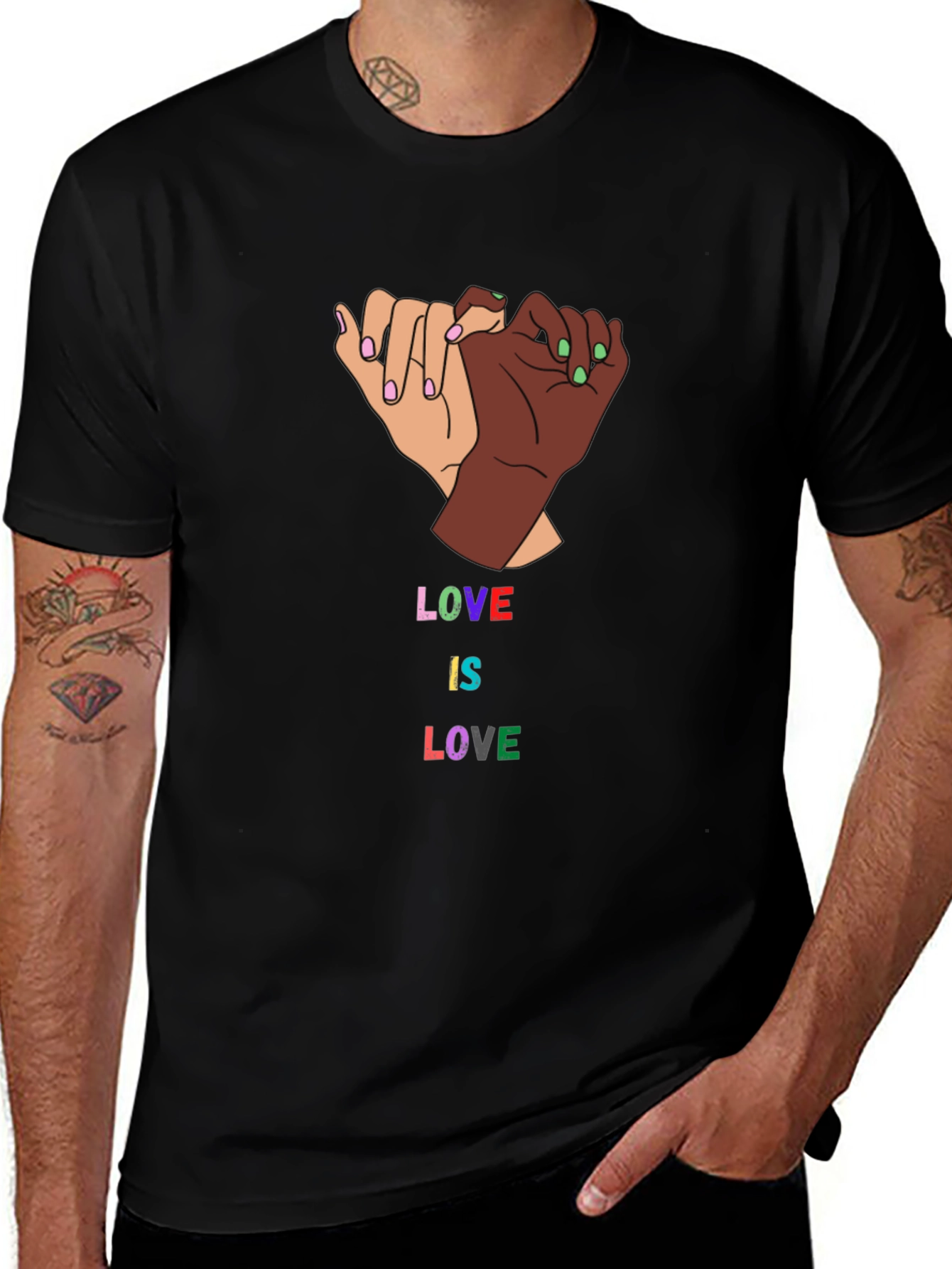 Love Is Love Tee: Unity & Equality T-Shirt