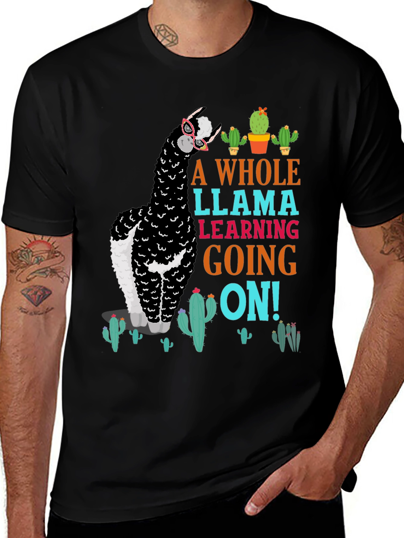 Llama Learning T-Shirt