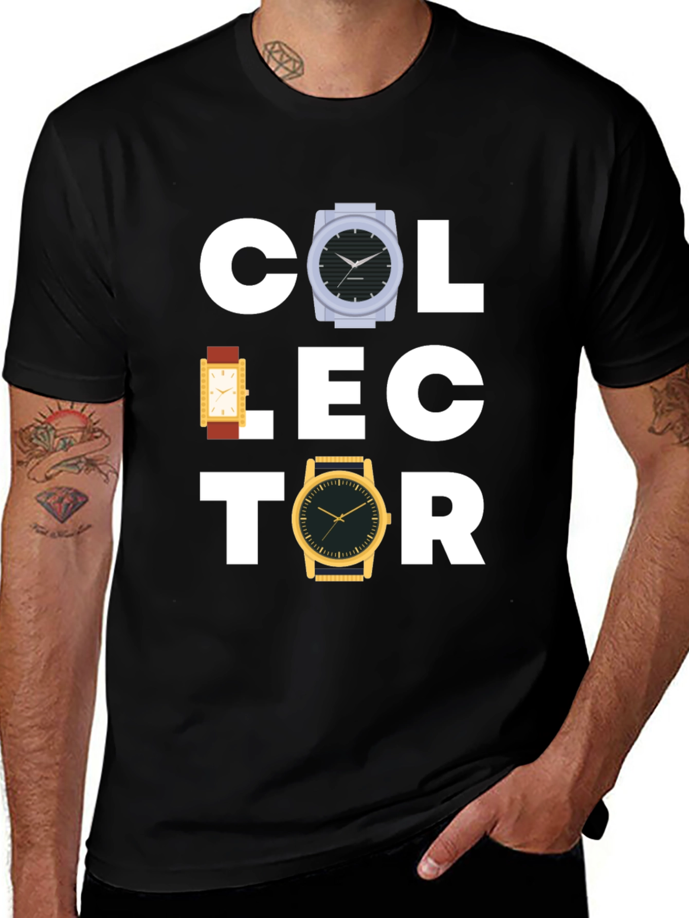 Variant 30 of Watch Collector Graphic Tee - Stylish & Unique