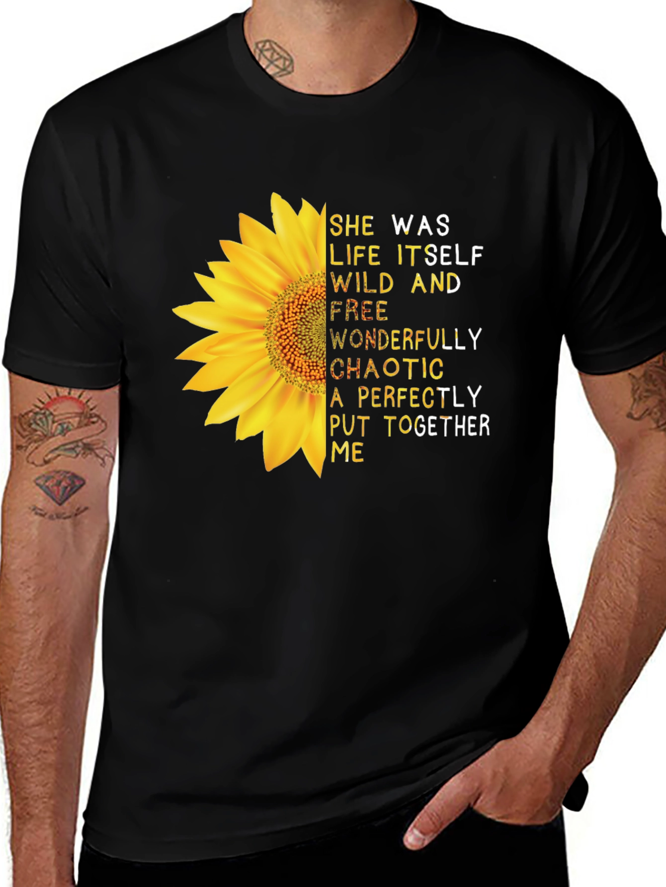 Variant 27 of Sunflower Life Itself Graphic Tee
