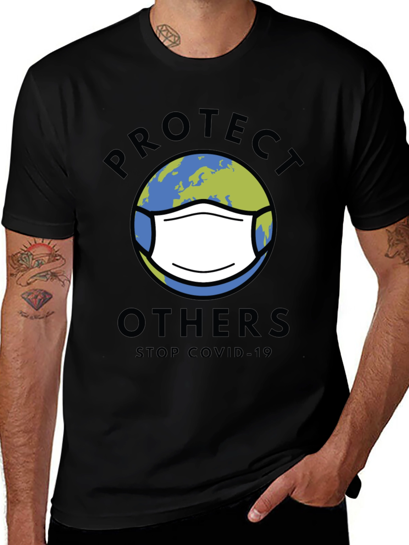 Variant 20 of Protect Others T-Shirt - Stop Covid-19