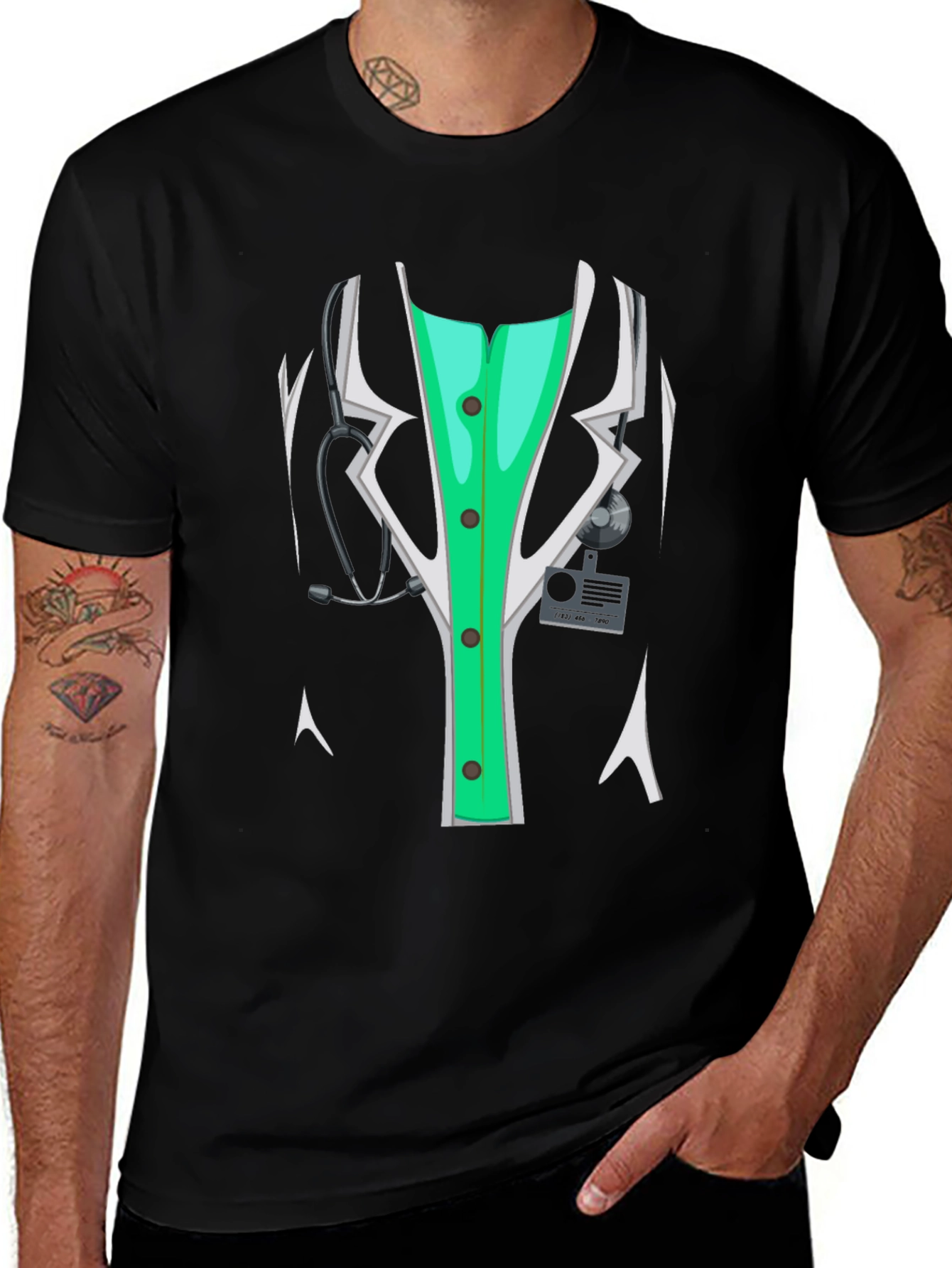 Variant 24 of Doctor Costume T-Shirt - Novelty Medical Tee