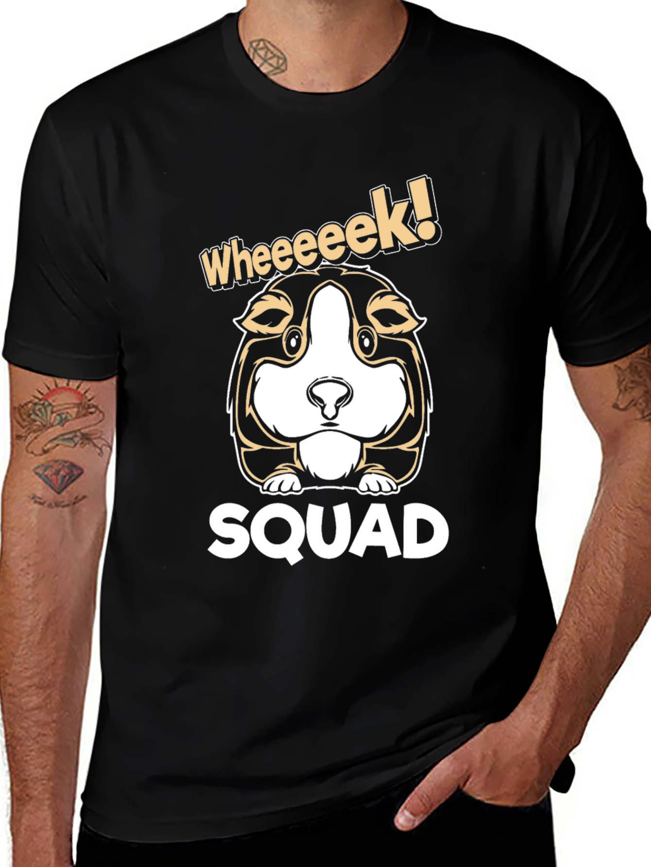 Variant 24 of Wheeeek! Guinea Pig Squad T-Shirt