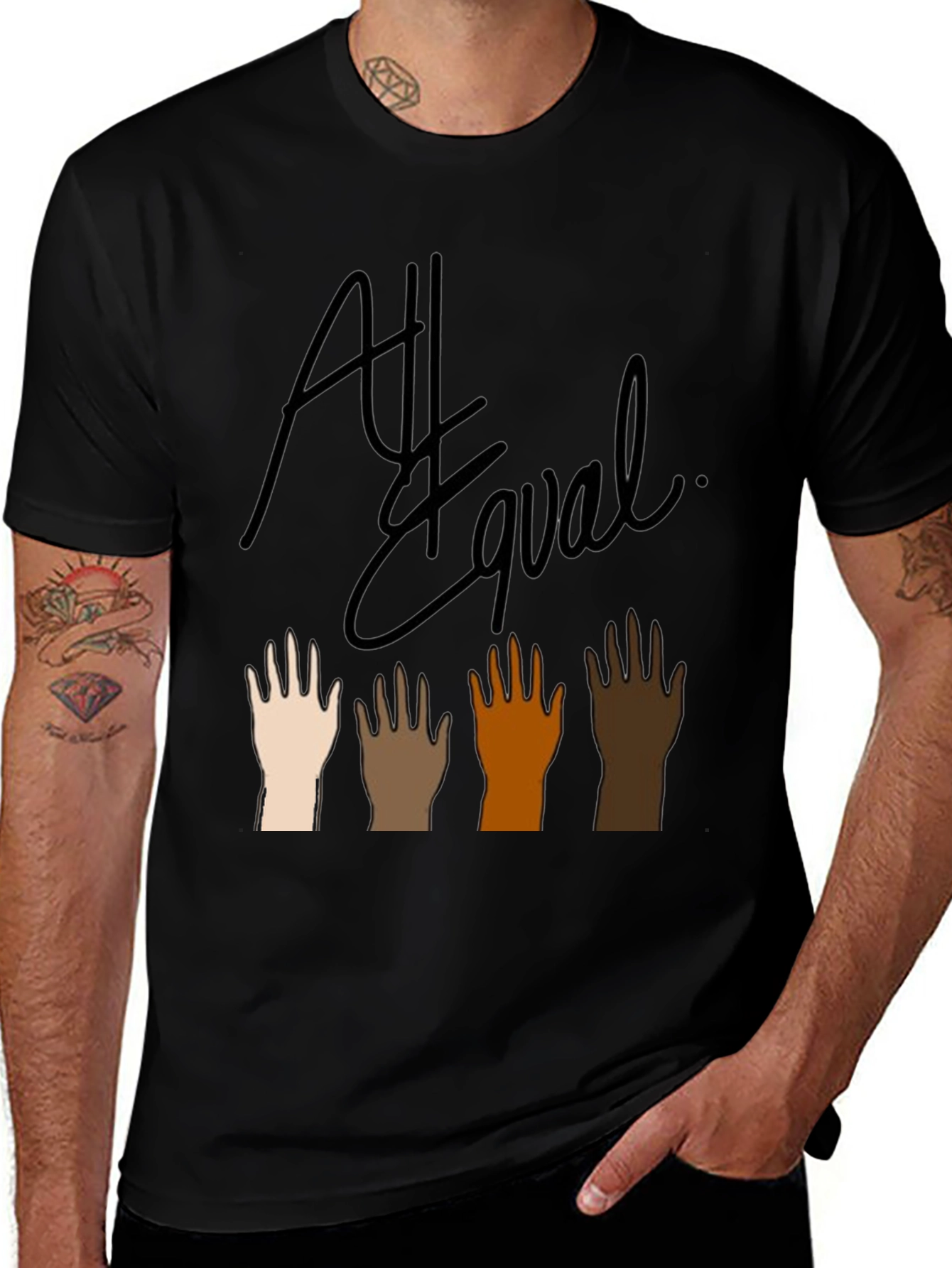 Variant 16 of All Equal Diversity T-Shirt - Unisex