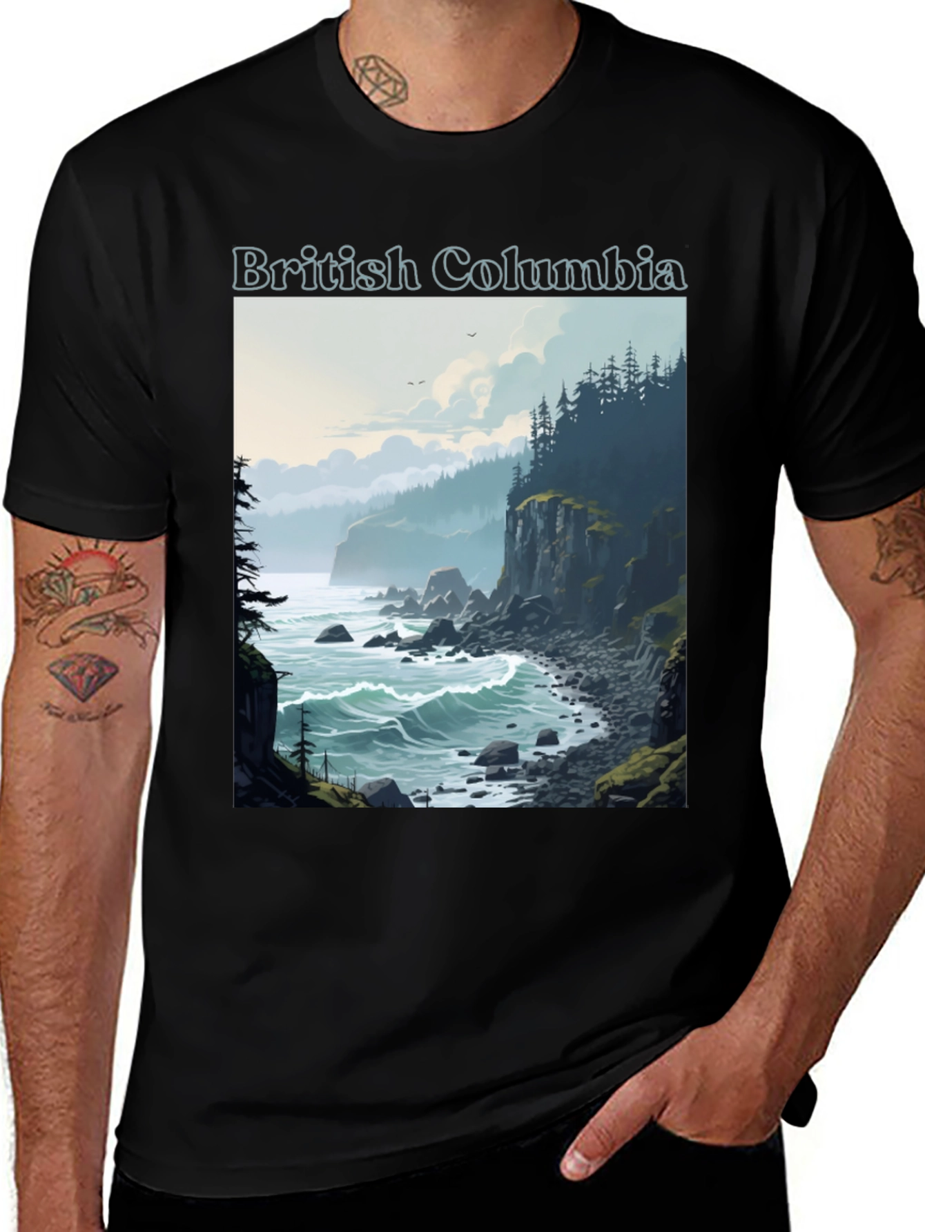 British Columbia Coast T-Shirt