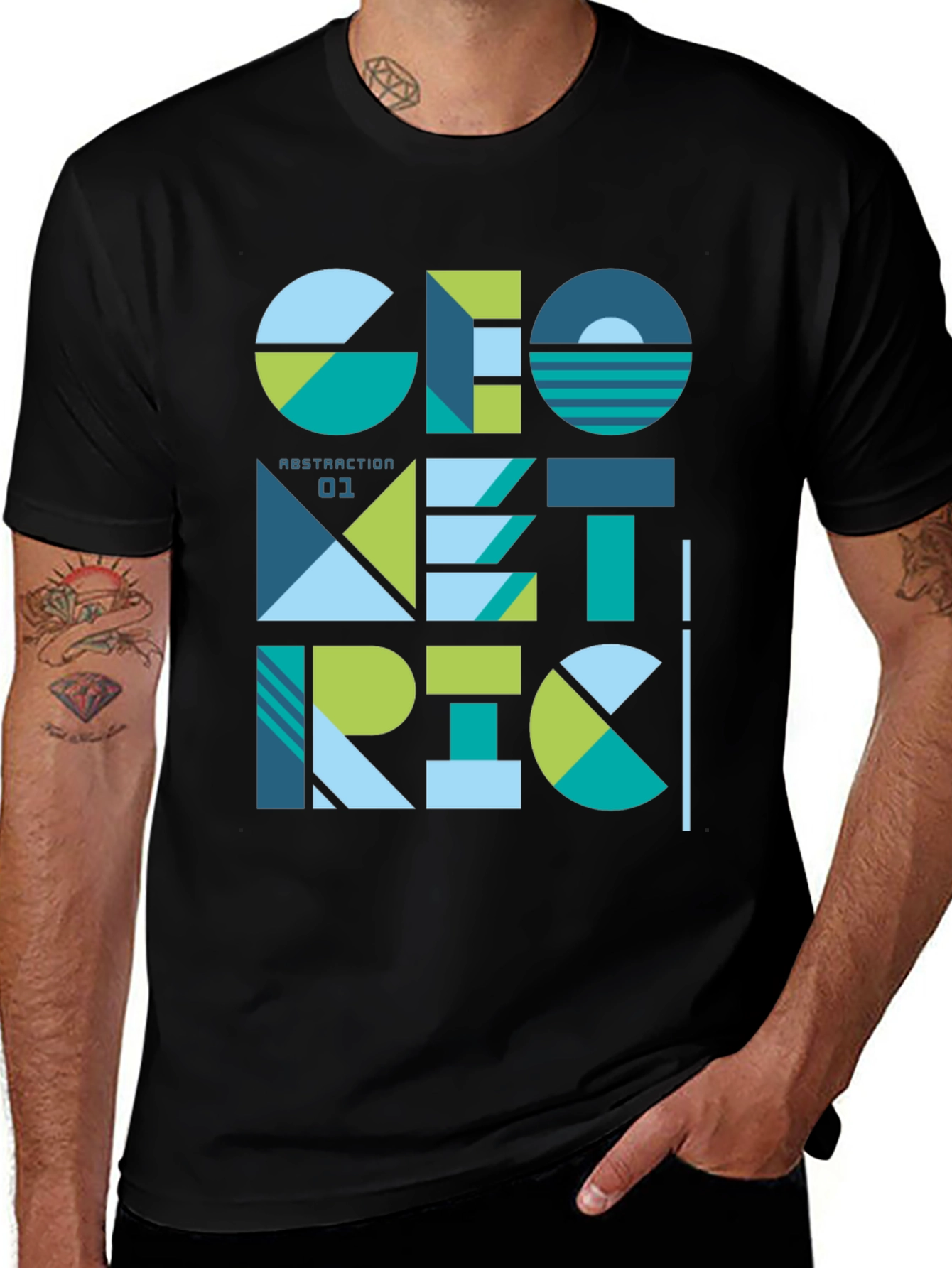 Variant 16 of Geometric Abstraction T-Shirt