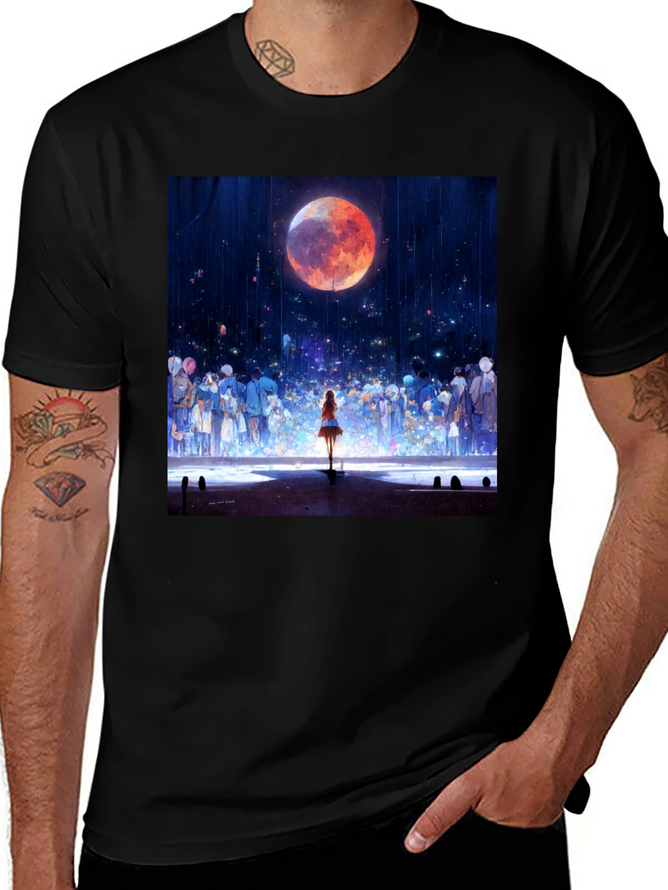 Variant 20 of Lunar Dreamscape T-Shirt