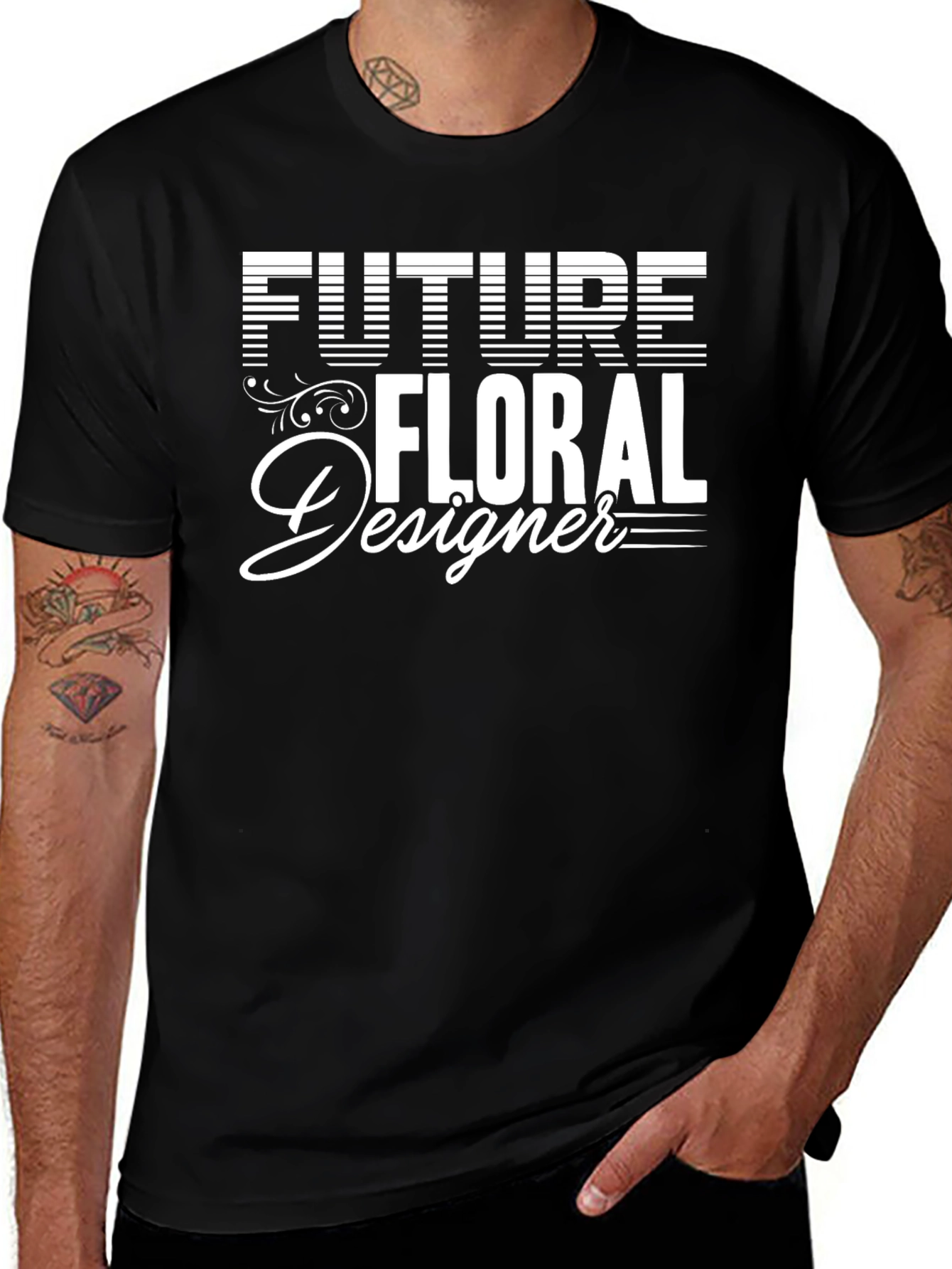 Variant 18 of Future Floral Designer T-Shirt