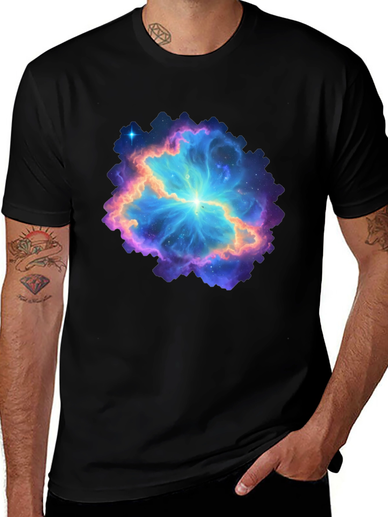 Nebula Galaxy T-Shirt - Cosmic Design Tee