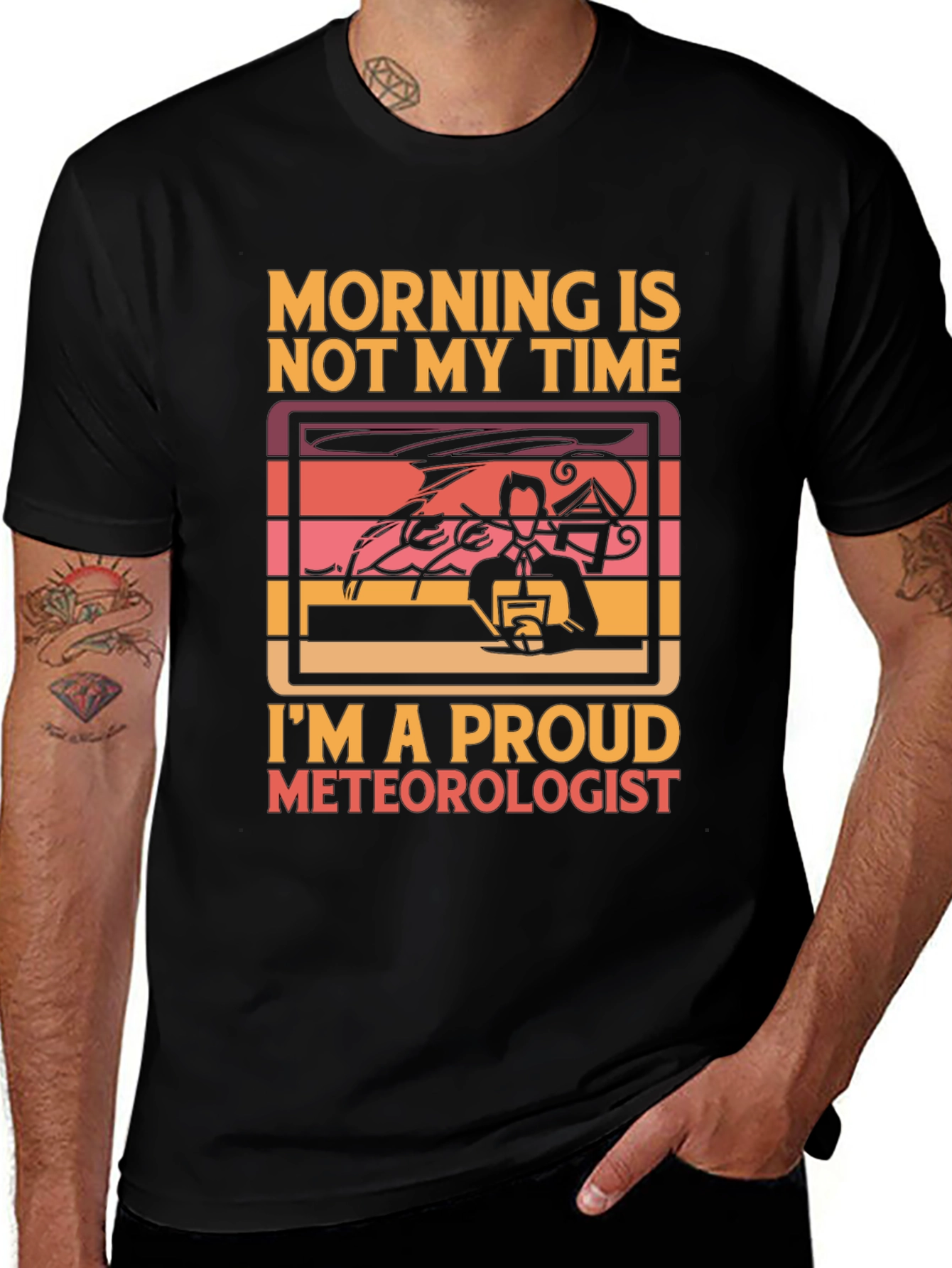 Variant 22 of Proud Meteorologist T-Shirt